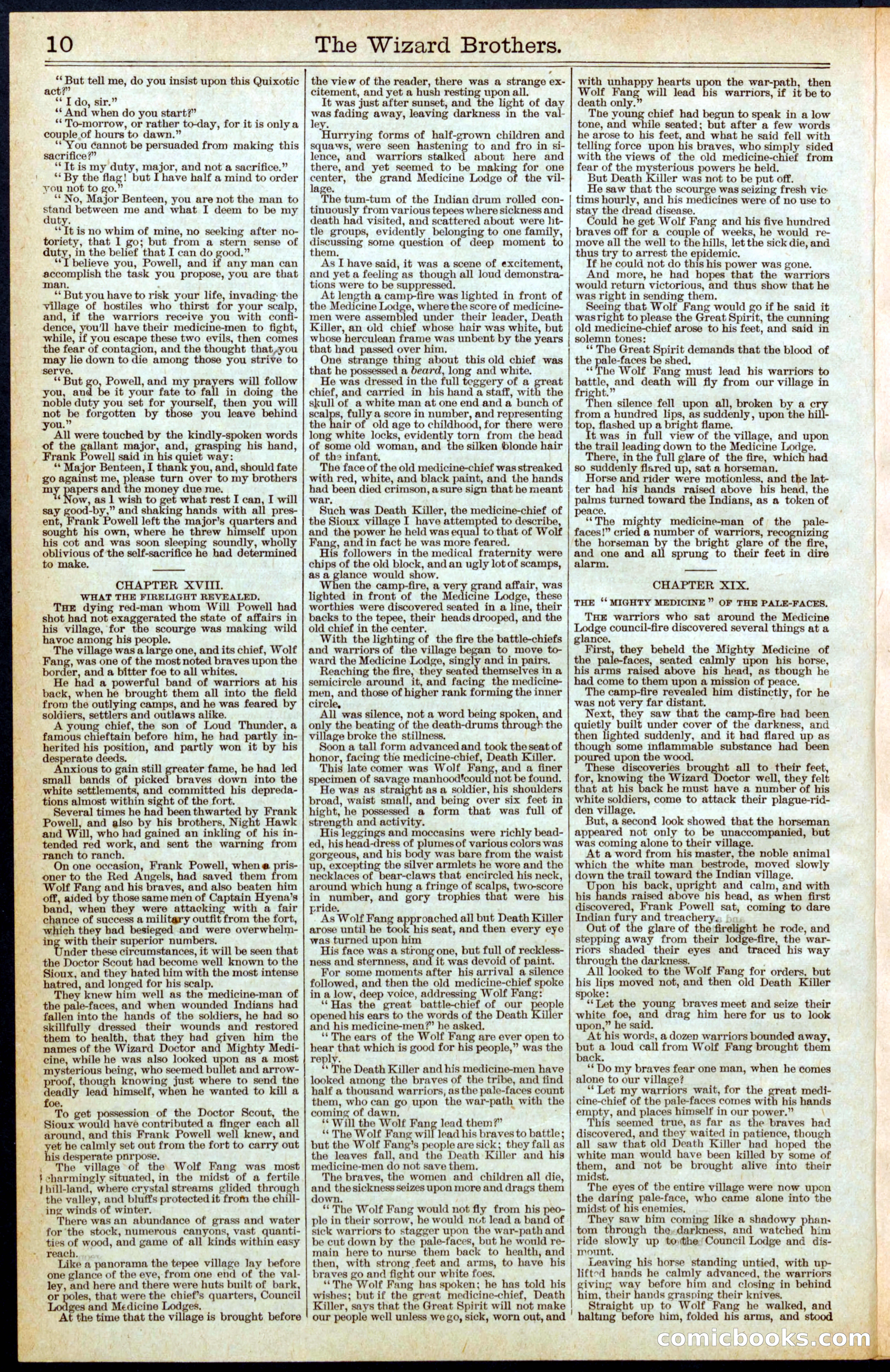 Beadle's New York Dime Library No. 397 — page 10 of 32