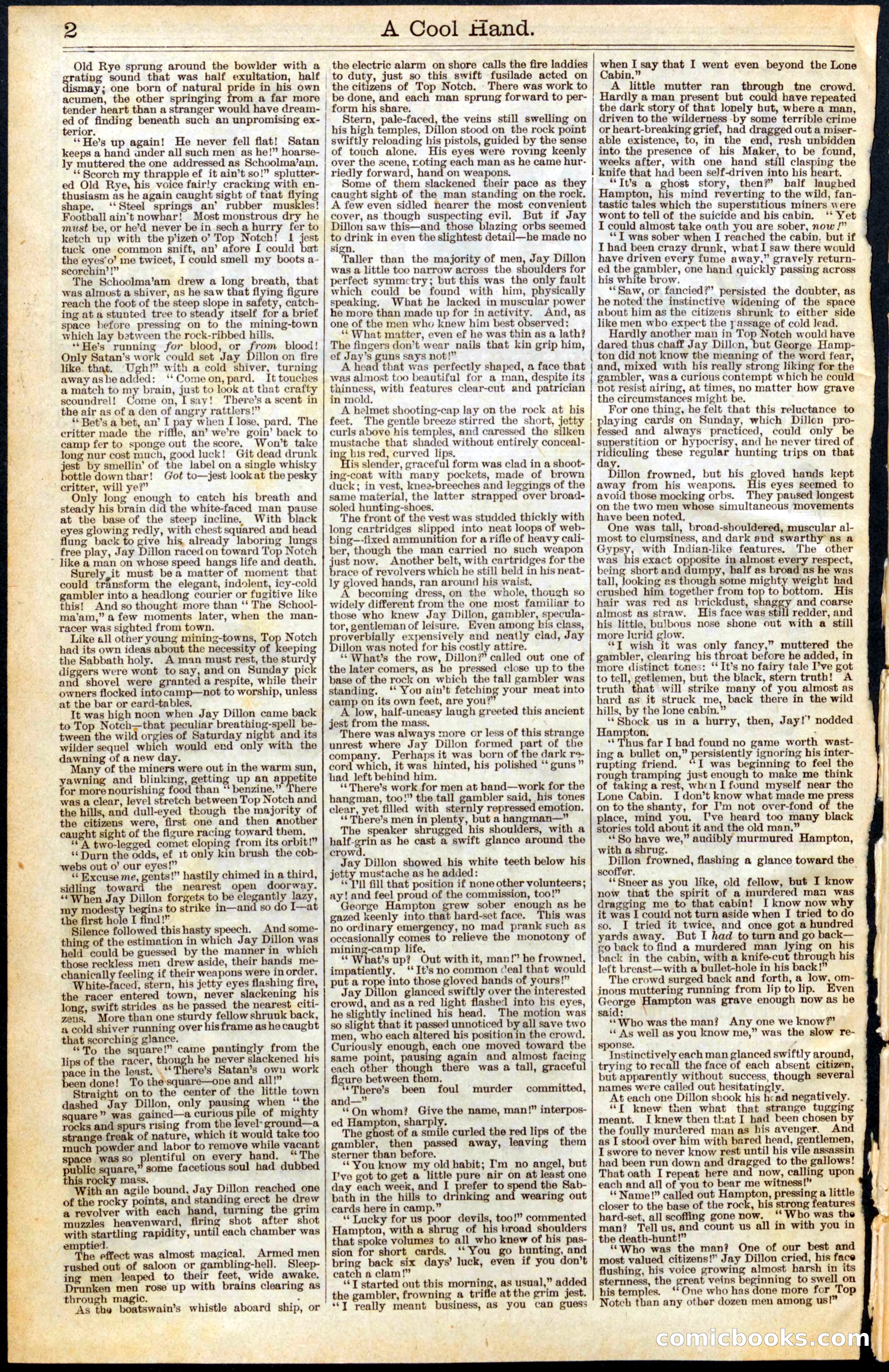 Beadle's Dime New York Library No. 443 — page 2 of 32