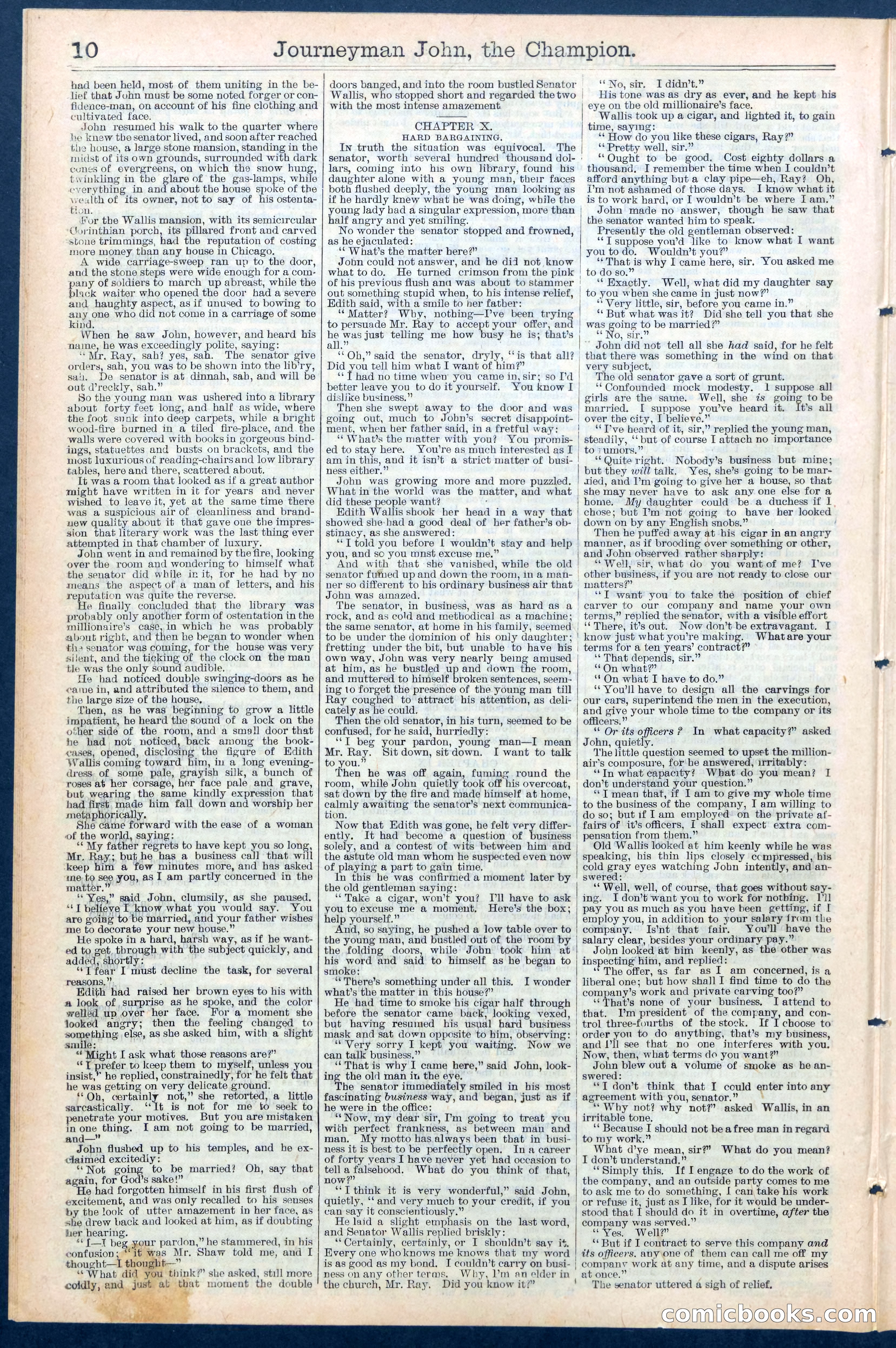 Beadle's New York Dime Library No. 445 — page 10 of 32