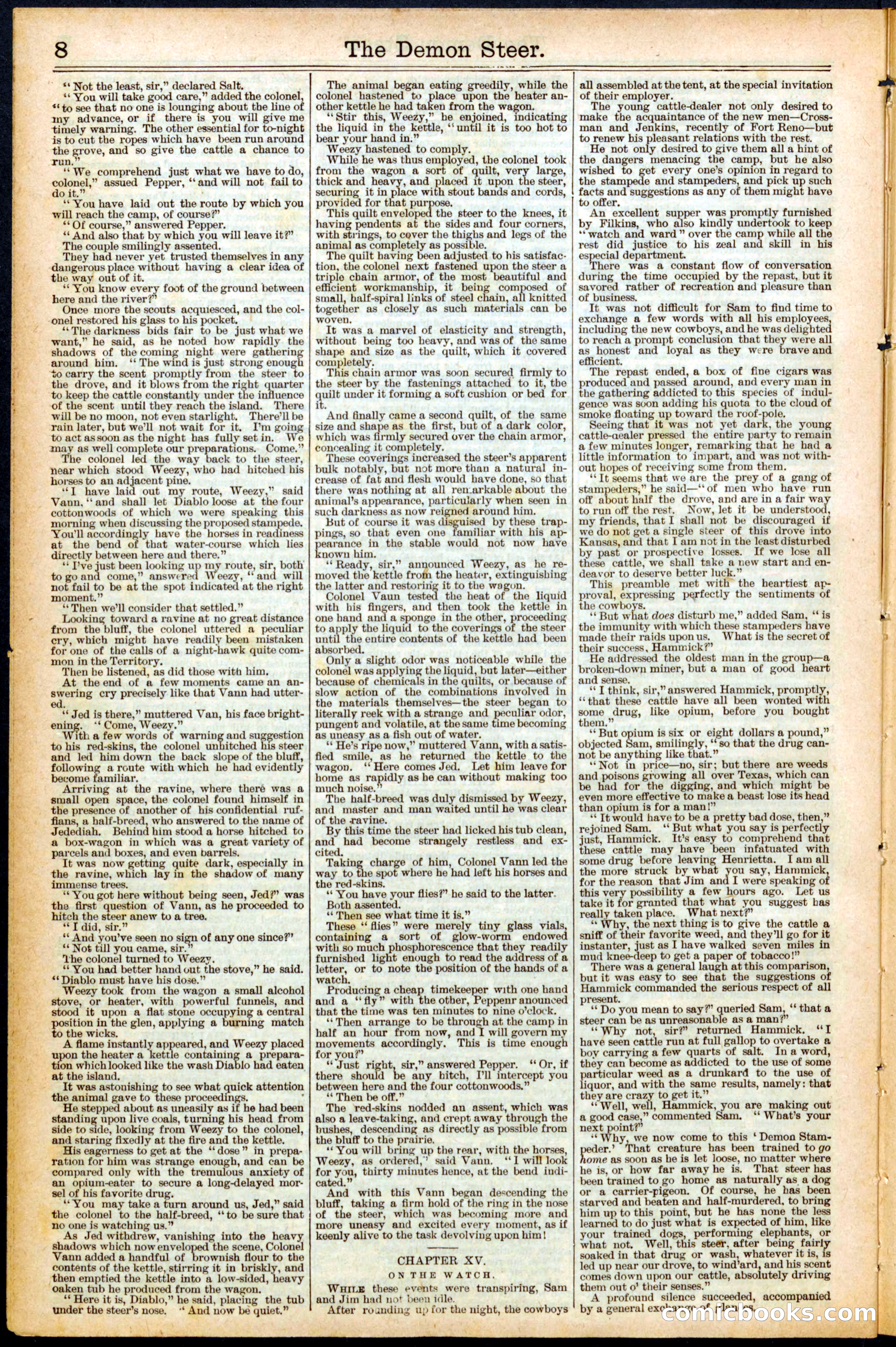 The Demon Steer: The Outlaws on the Abilene Cattle Trail — page 8 of 32