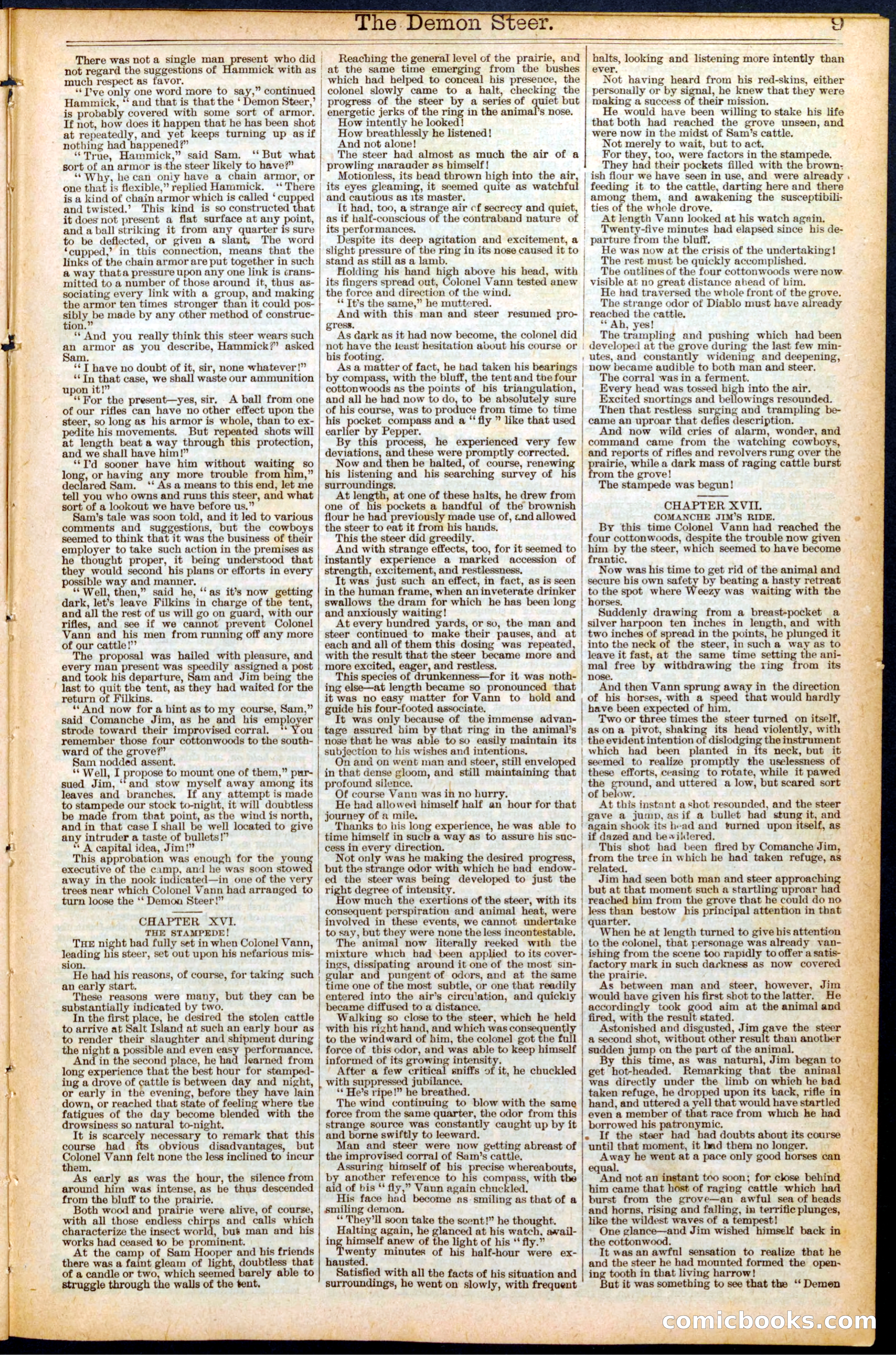 The Demon Steer: The Outlaws on the Abilene Cattle Trail — page 9 of 32
