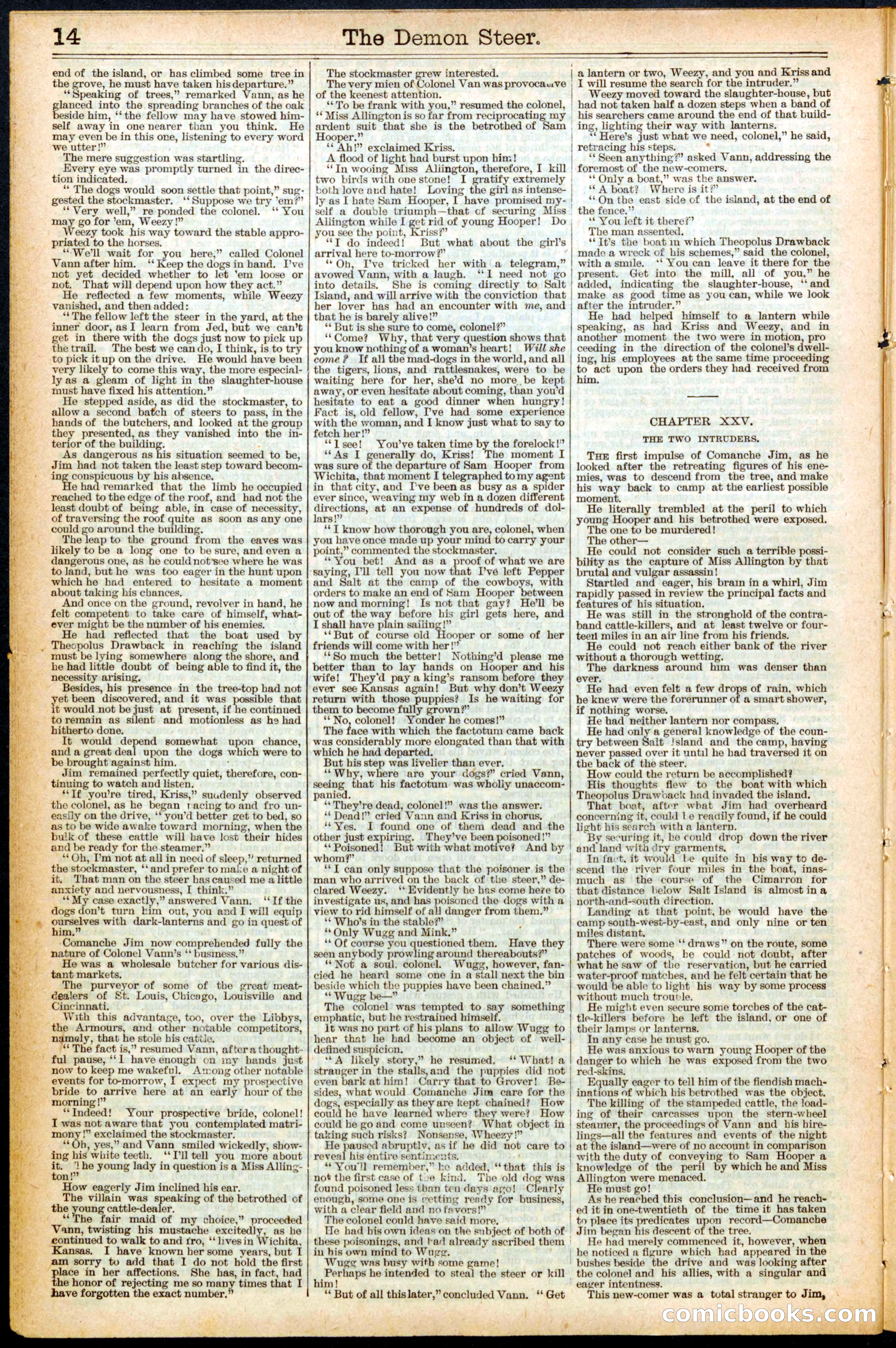 The Demon Steer: The Outlaws on the Abilene Cattle Trail — page 14 of 32