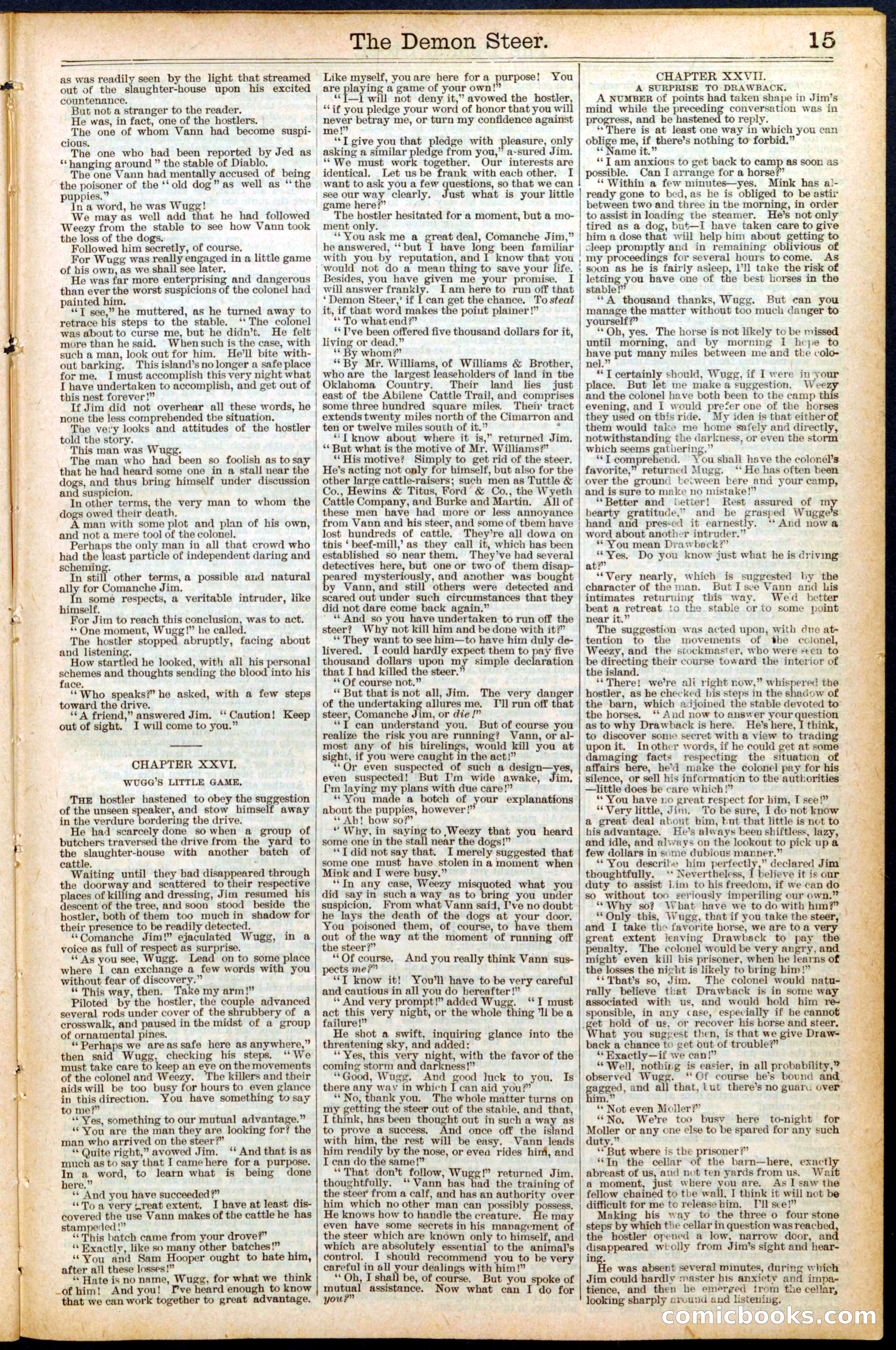The Demon Steer: The Outlaws on the Abilene Cattle Trail — page 15 of 32