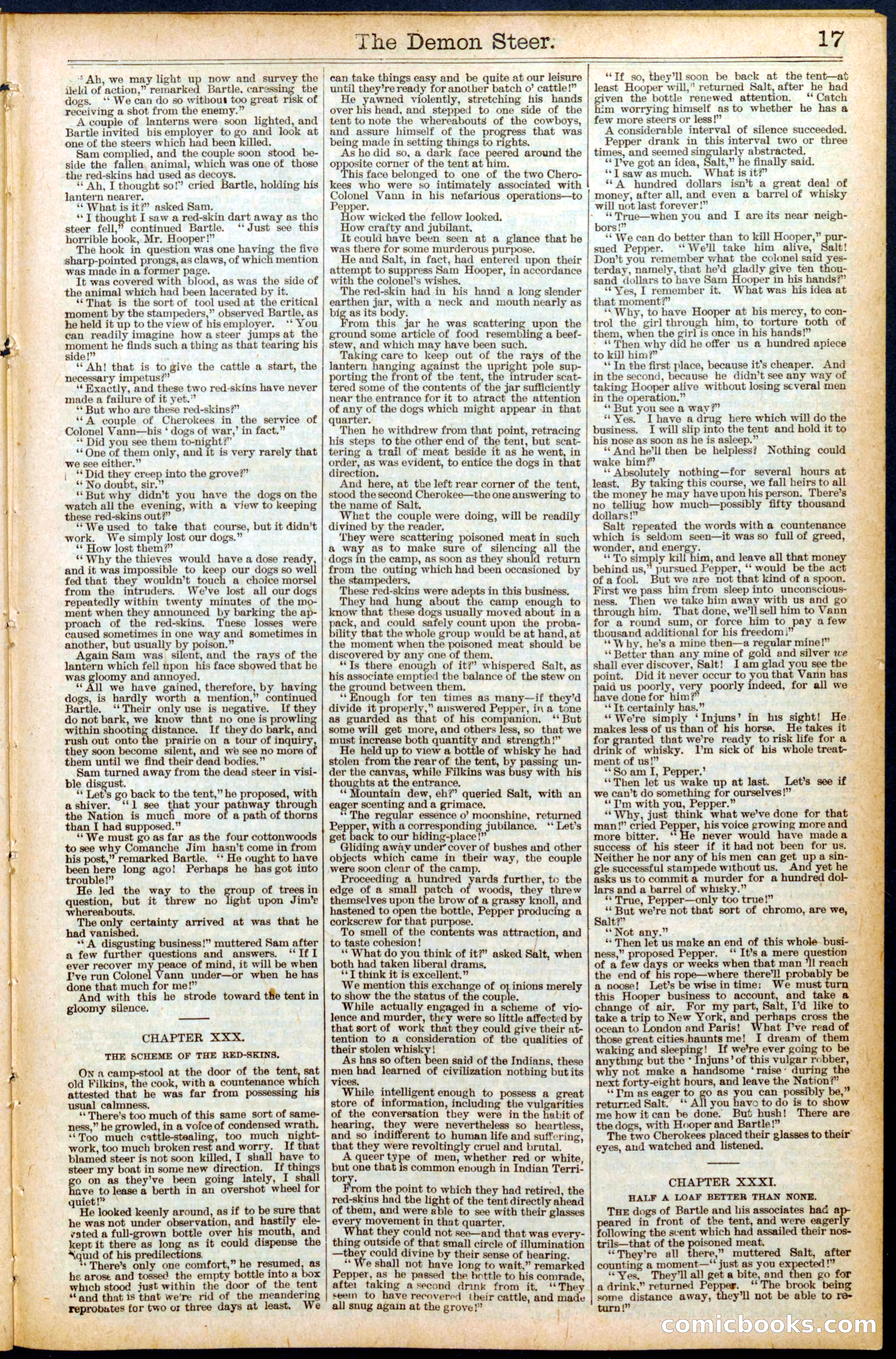 The Demon Steer: The Outlaws on the Abilene Cattle Trail — page 17 of 32
