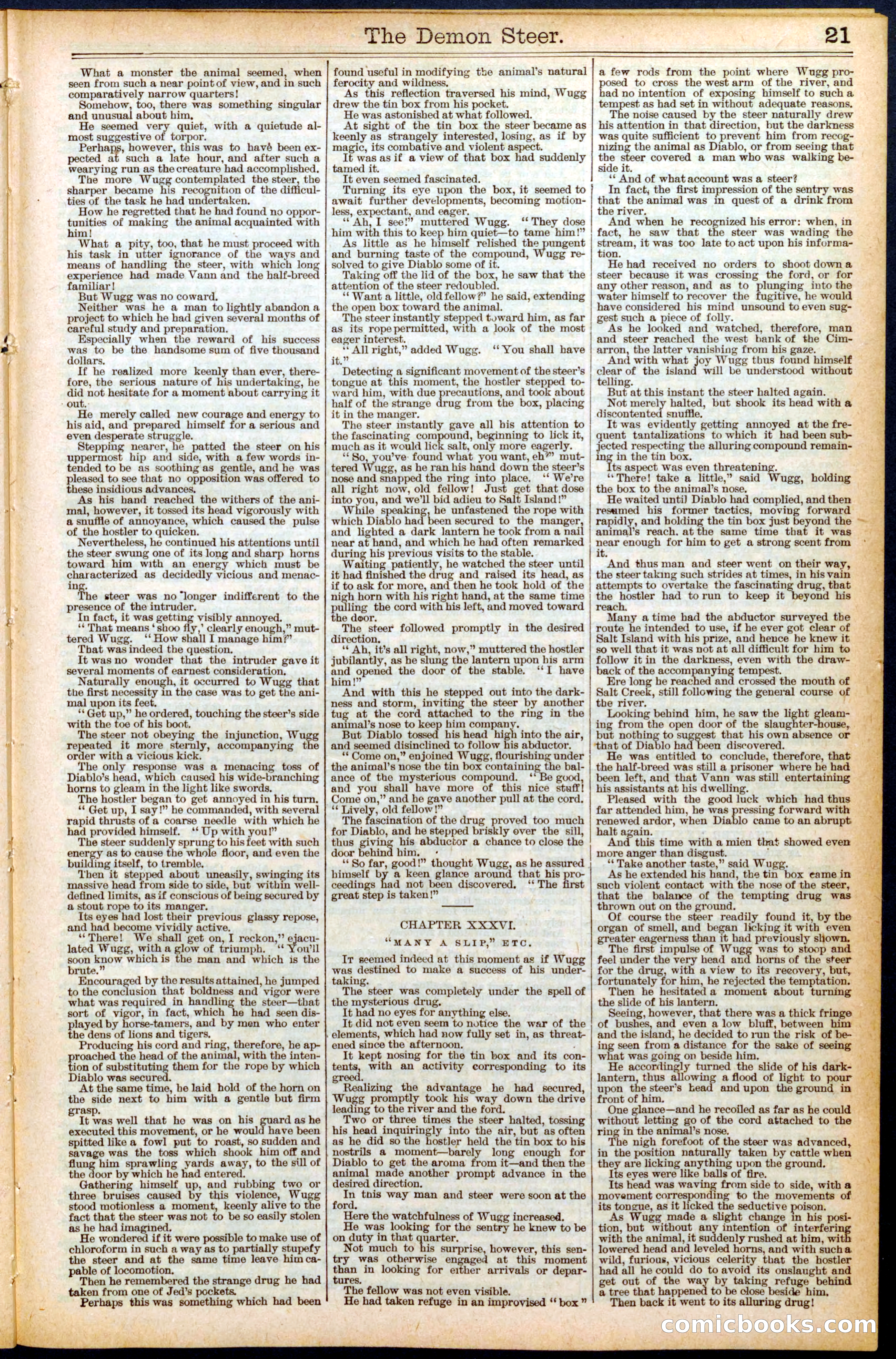 The Demon Steer: The Outlaws on the Abilene Cattle Trail — page 21 of 32