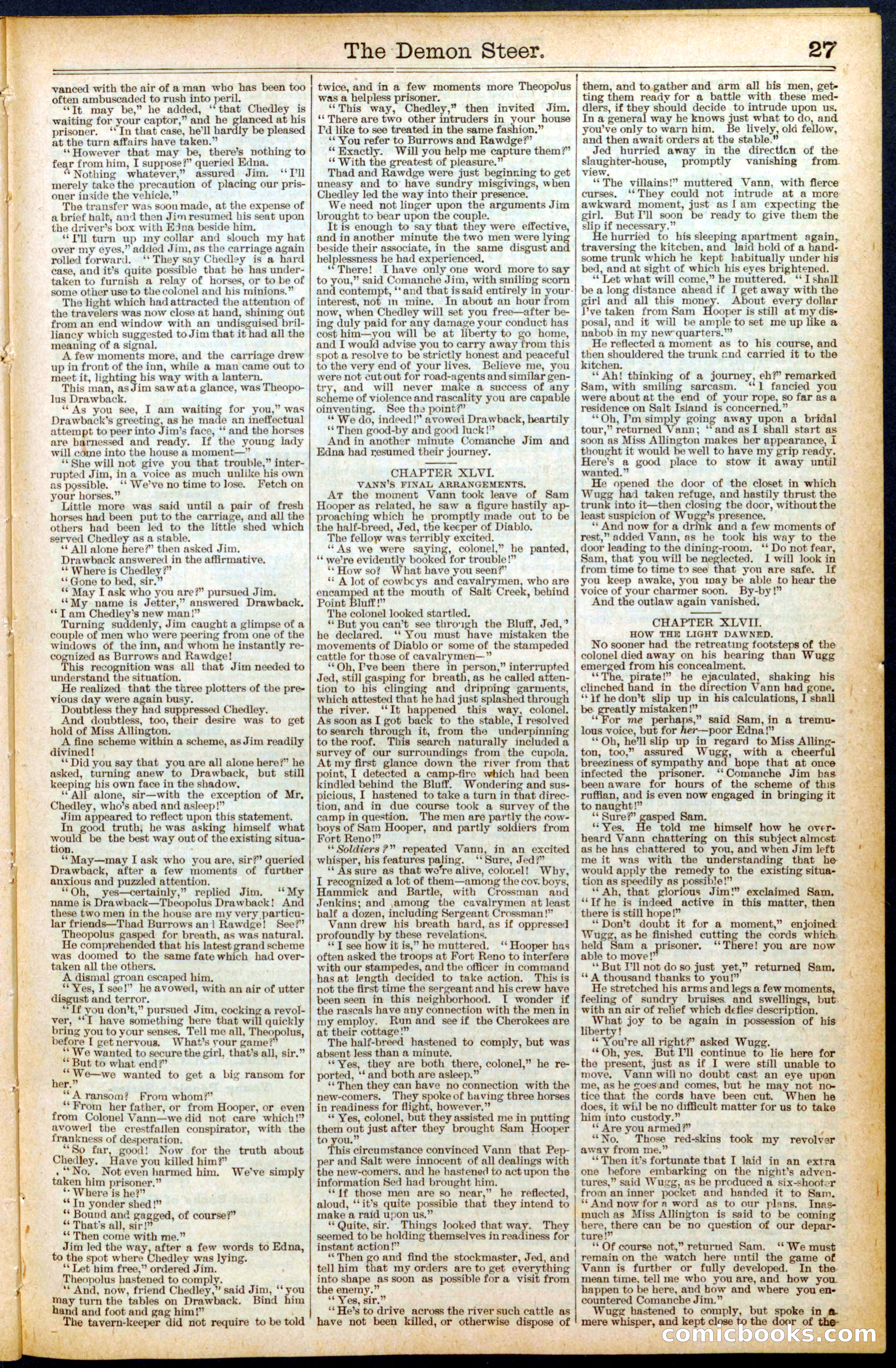 The Demon Steer: The Outlaws on the Abilene Cattle Trail — page 27 of 32