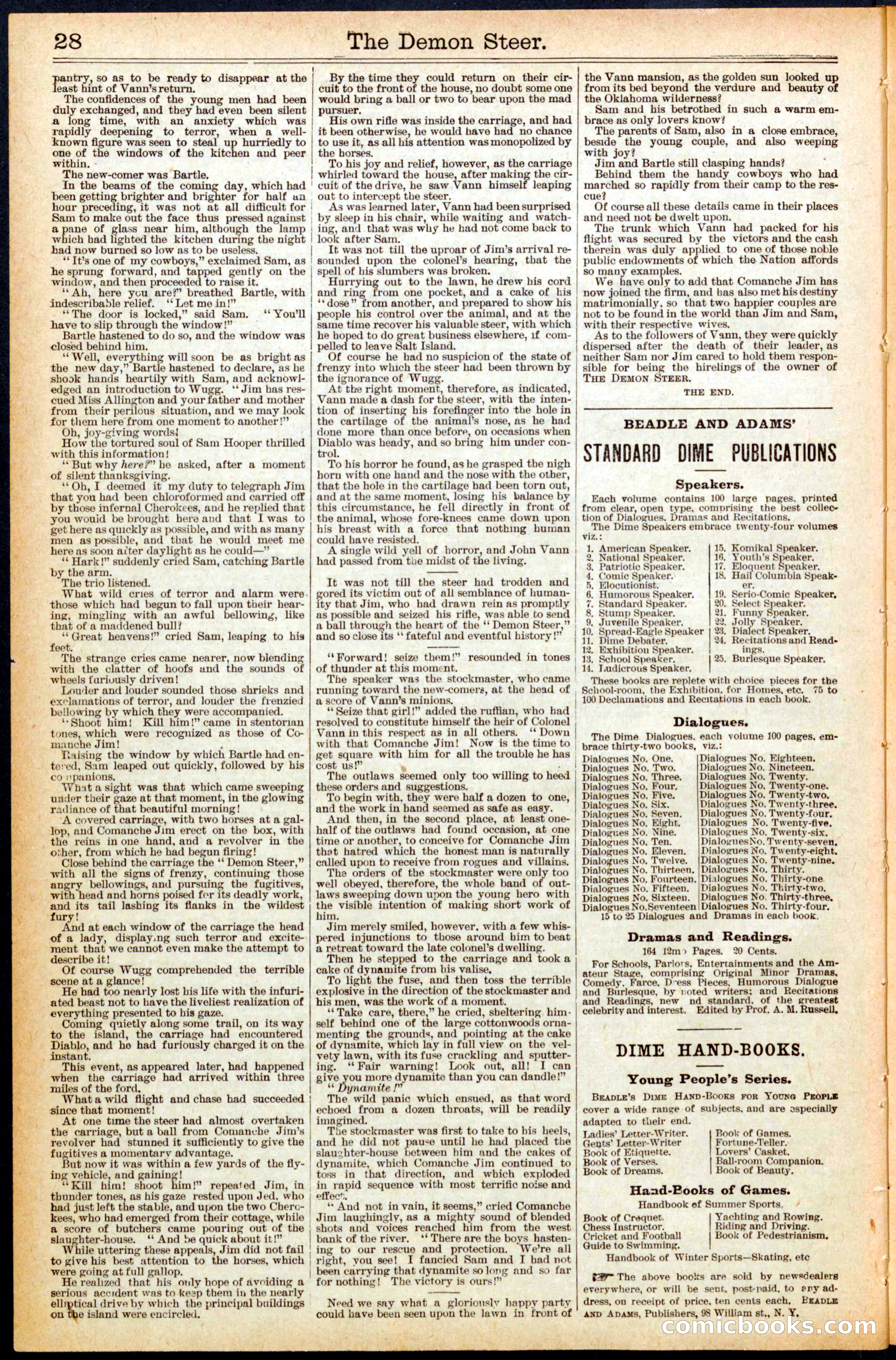 The Demon Steer: The Outlaws on the Abilene Cattle Trail — page 28 of 32