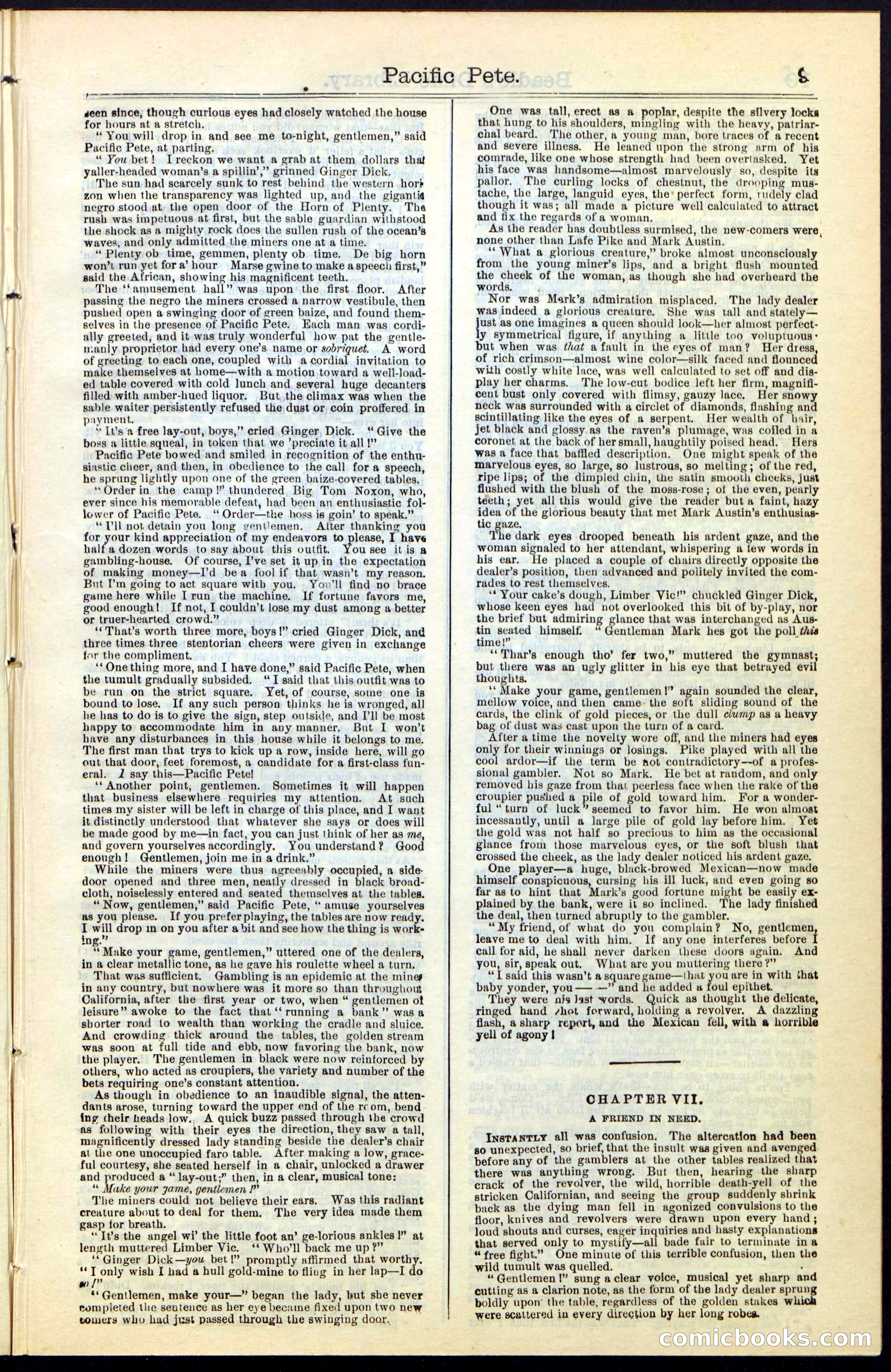 Beadle's Dime New York Library No. 47 — page 9 of 40