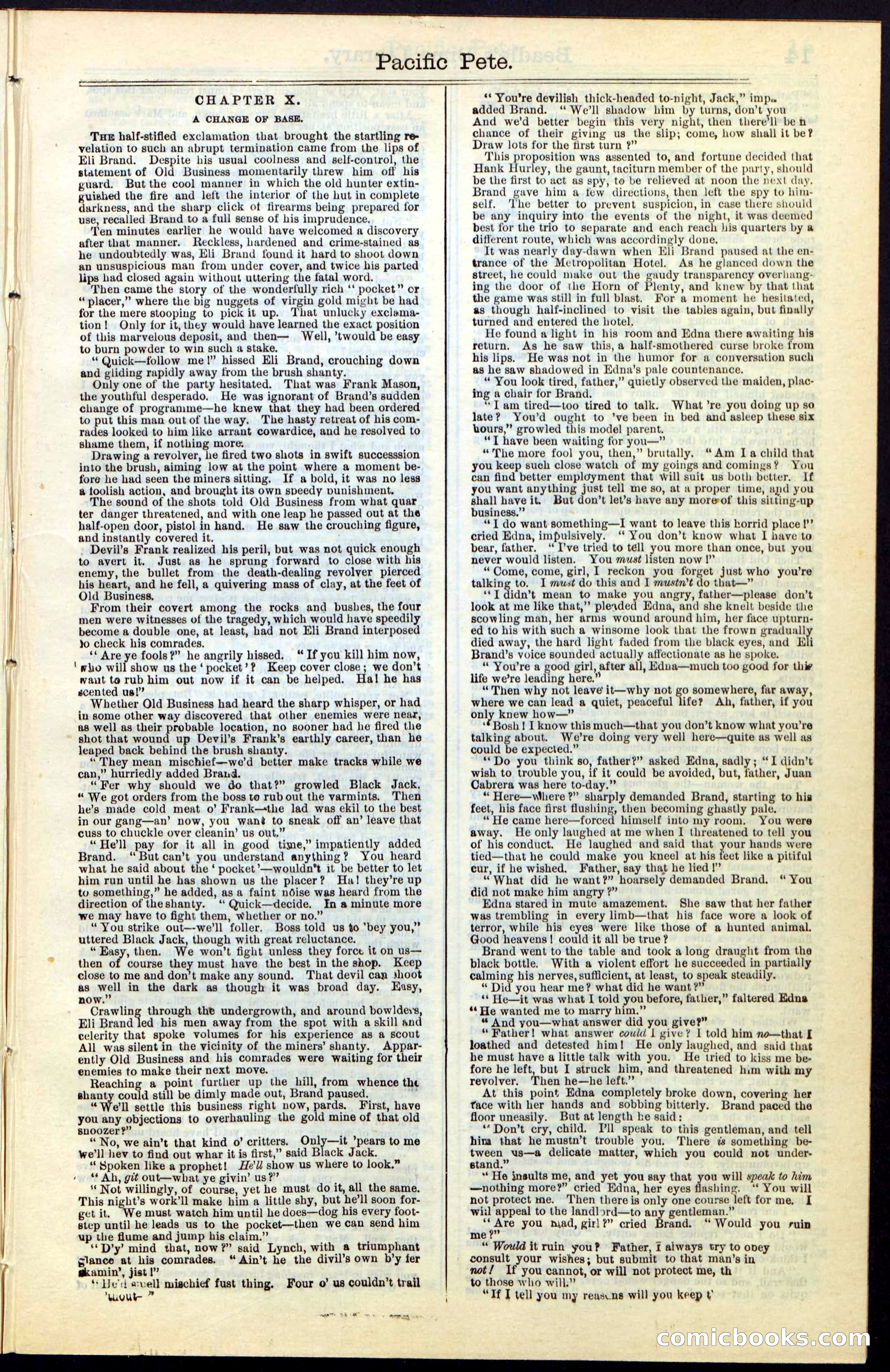 Beadle's Dime New York Library No. 47 — page 13 of 40