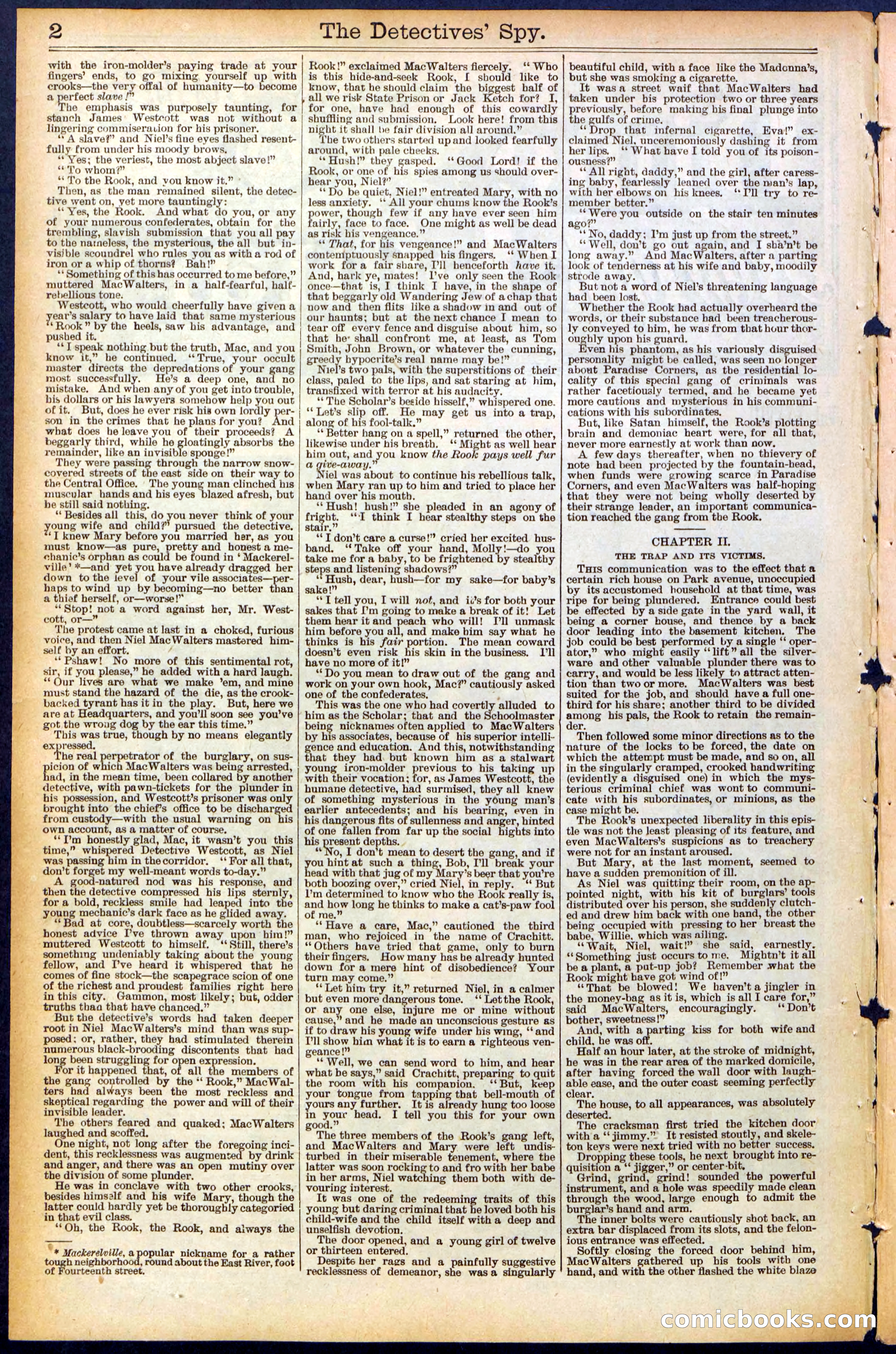 Beadle's Dime Library, No. 494 — page 2 of 32