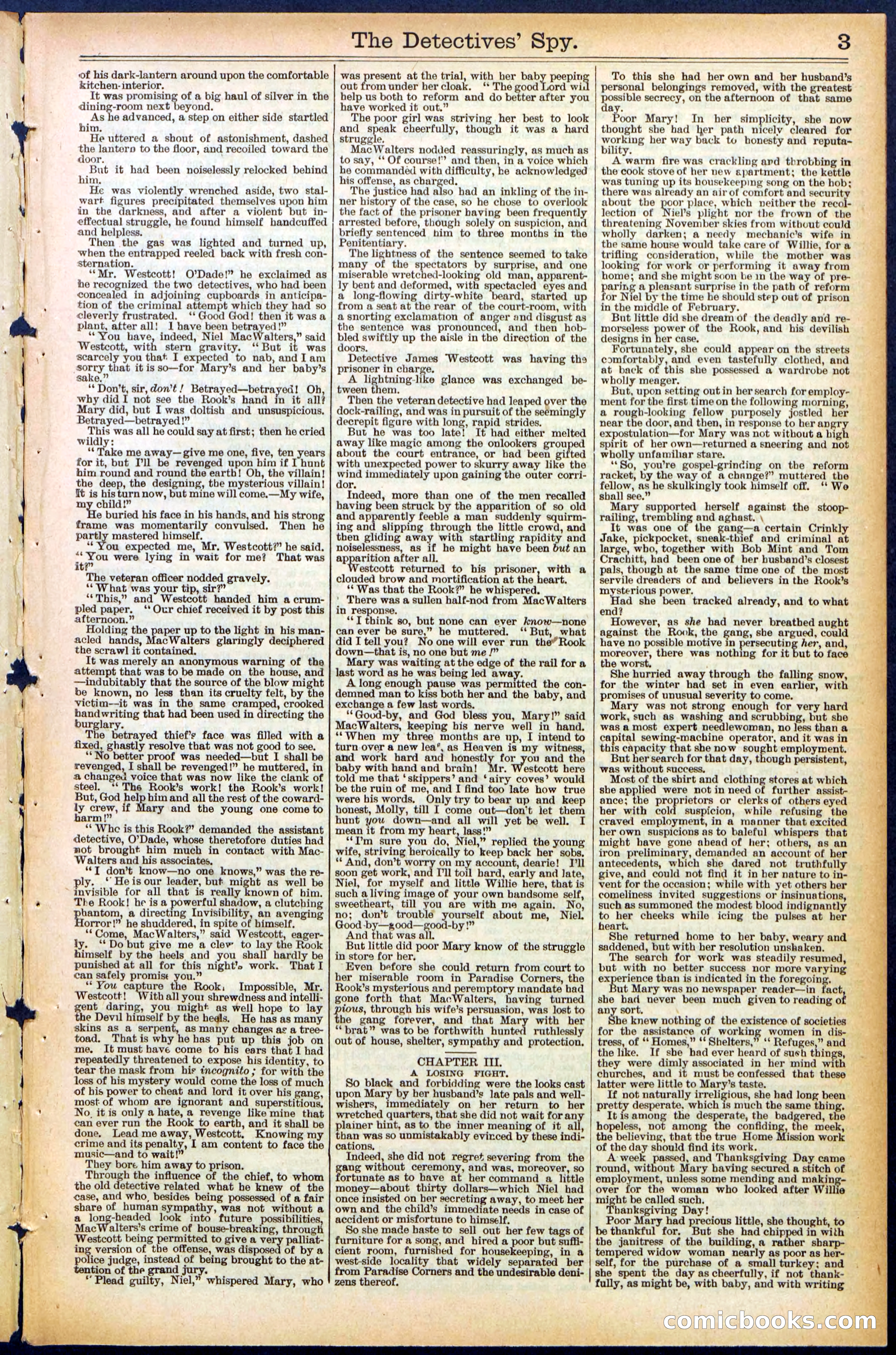 Beadle's Dime Library, No. 494 — page 3 of 32