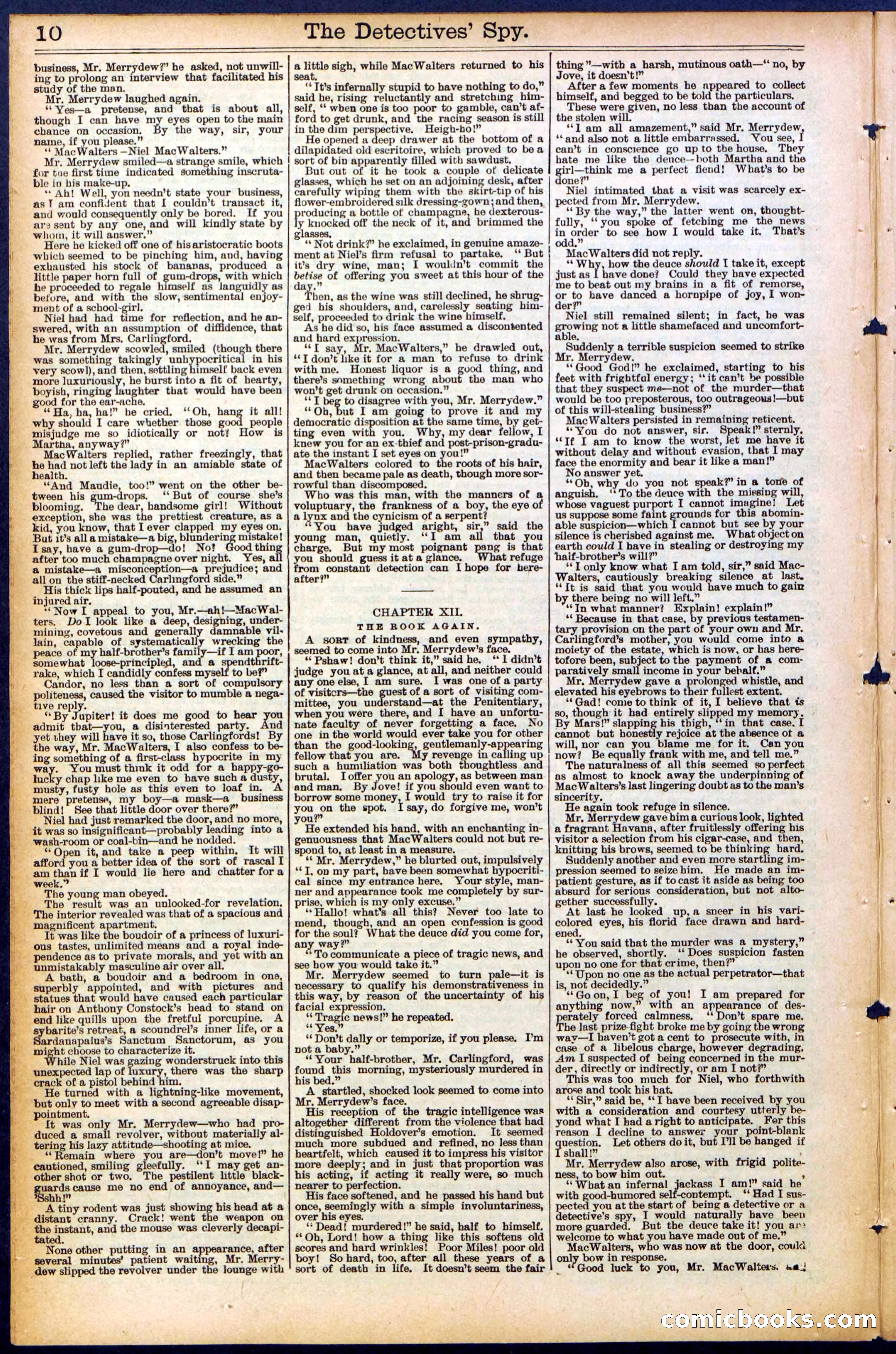 Beadle's Dime Library, No. 494 — page 10 of 32