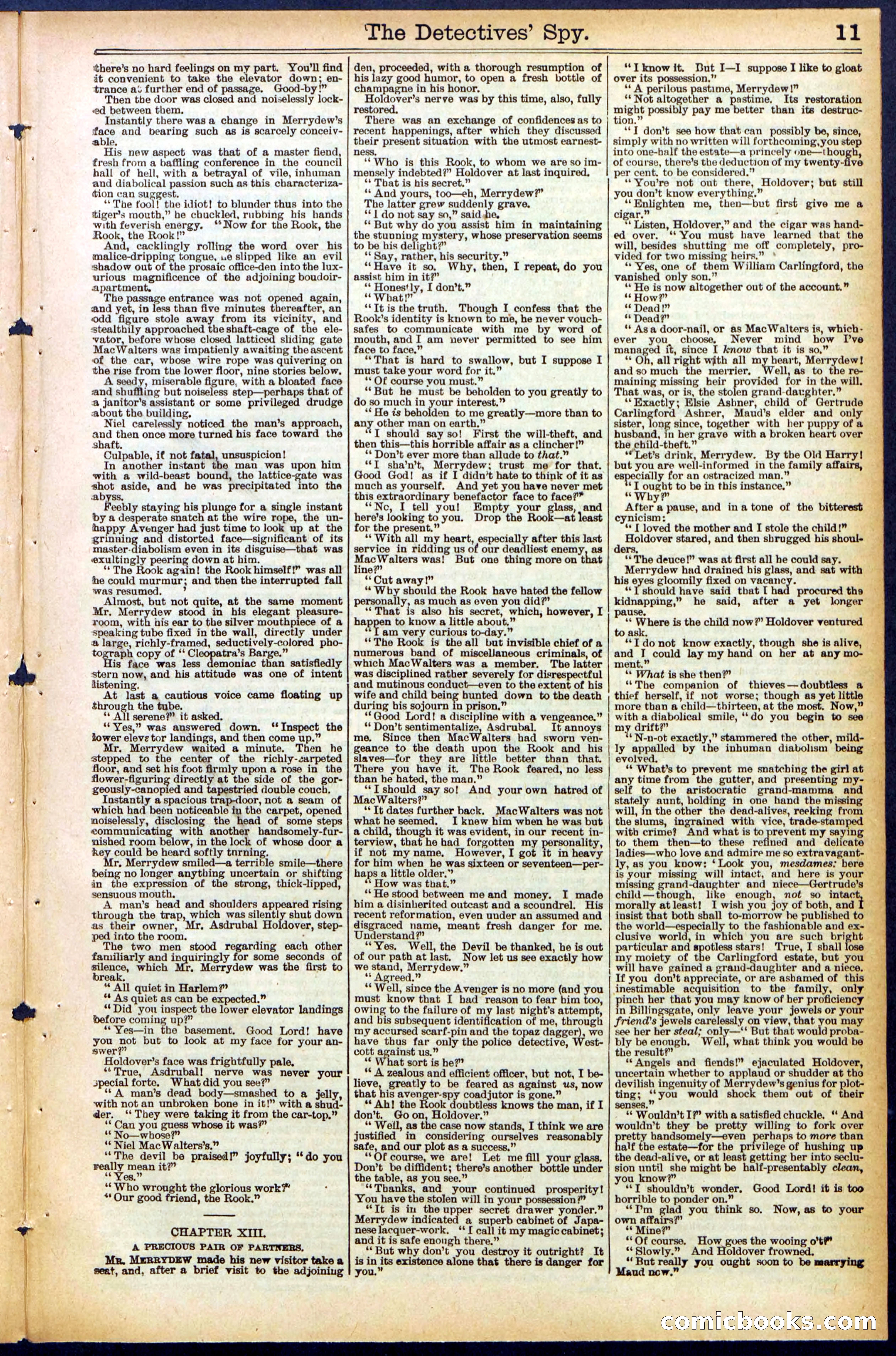 Beadle's Dime Library, No. 494 — page 11 of 32