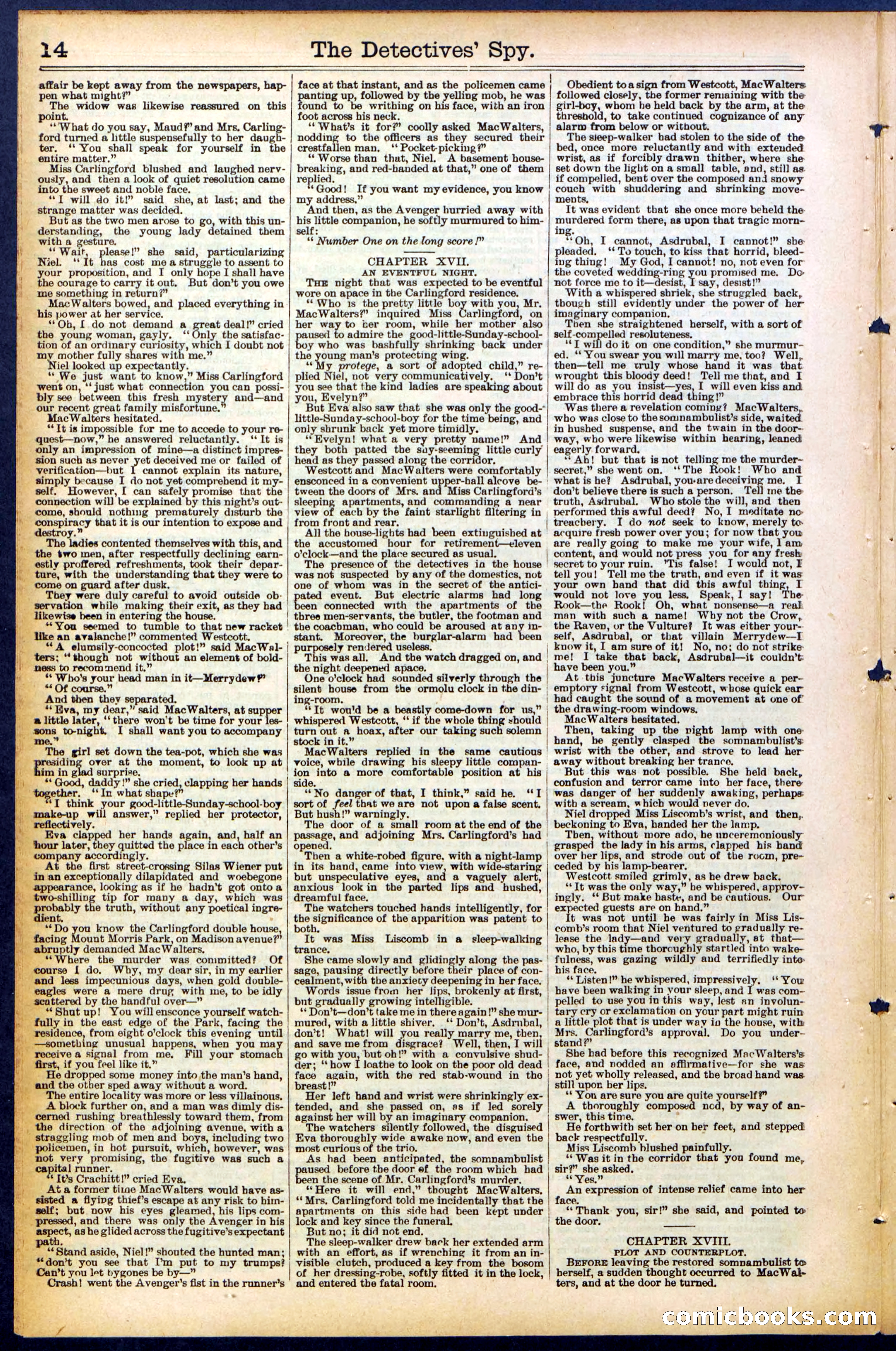 Beadle's Dime Library, No. 494 — page 14 of 32