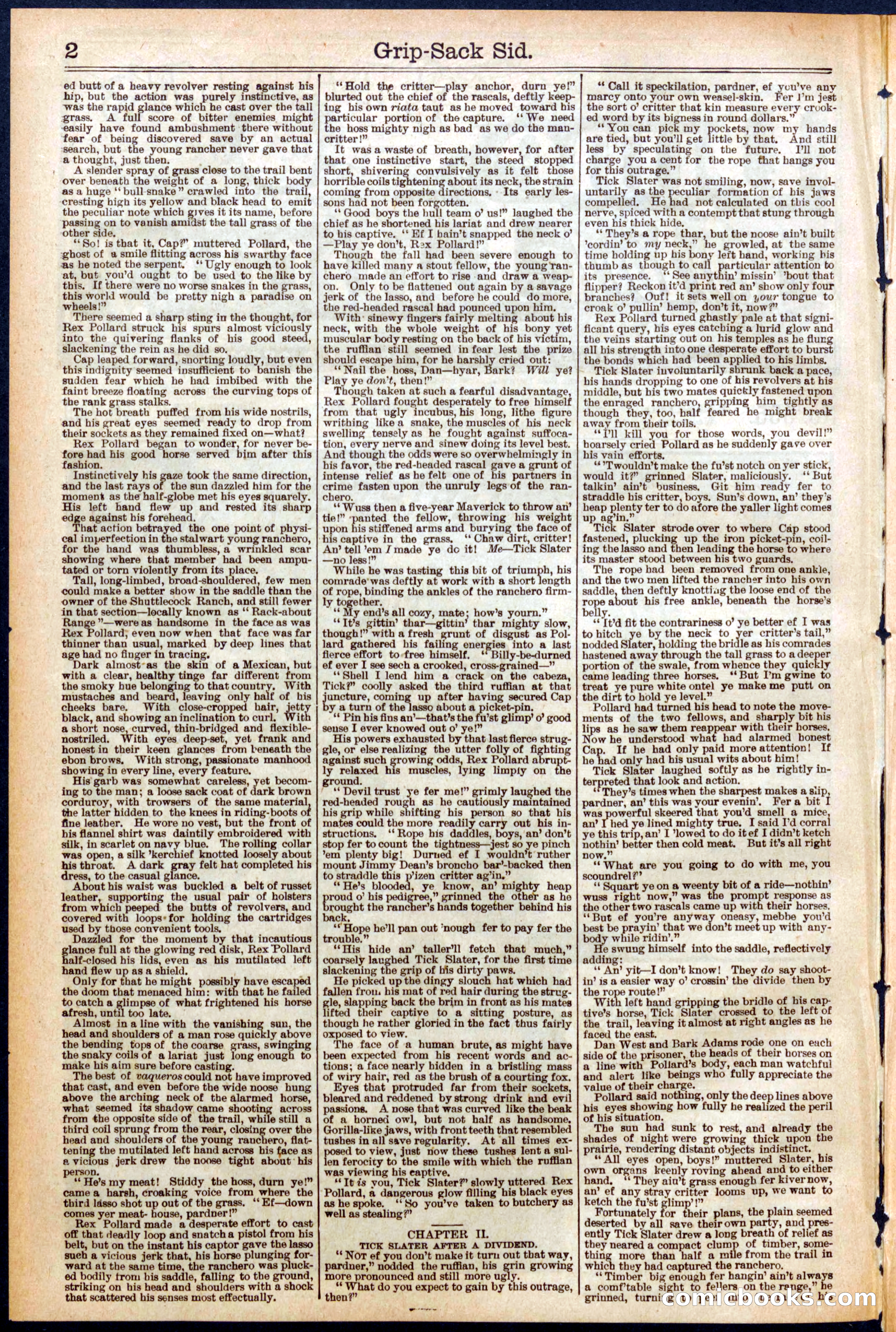 Beadle's New York Dime Library, No. 555 — page 2 of 32