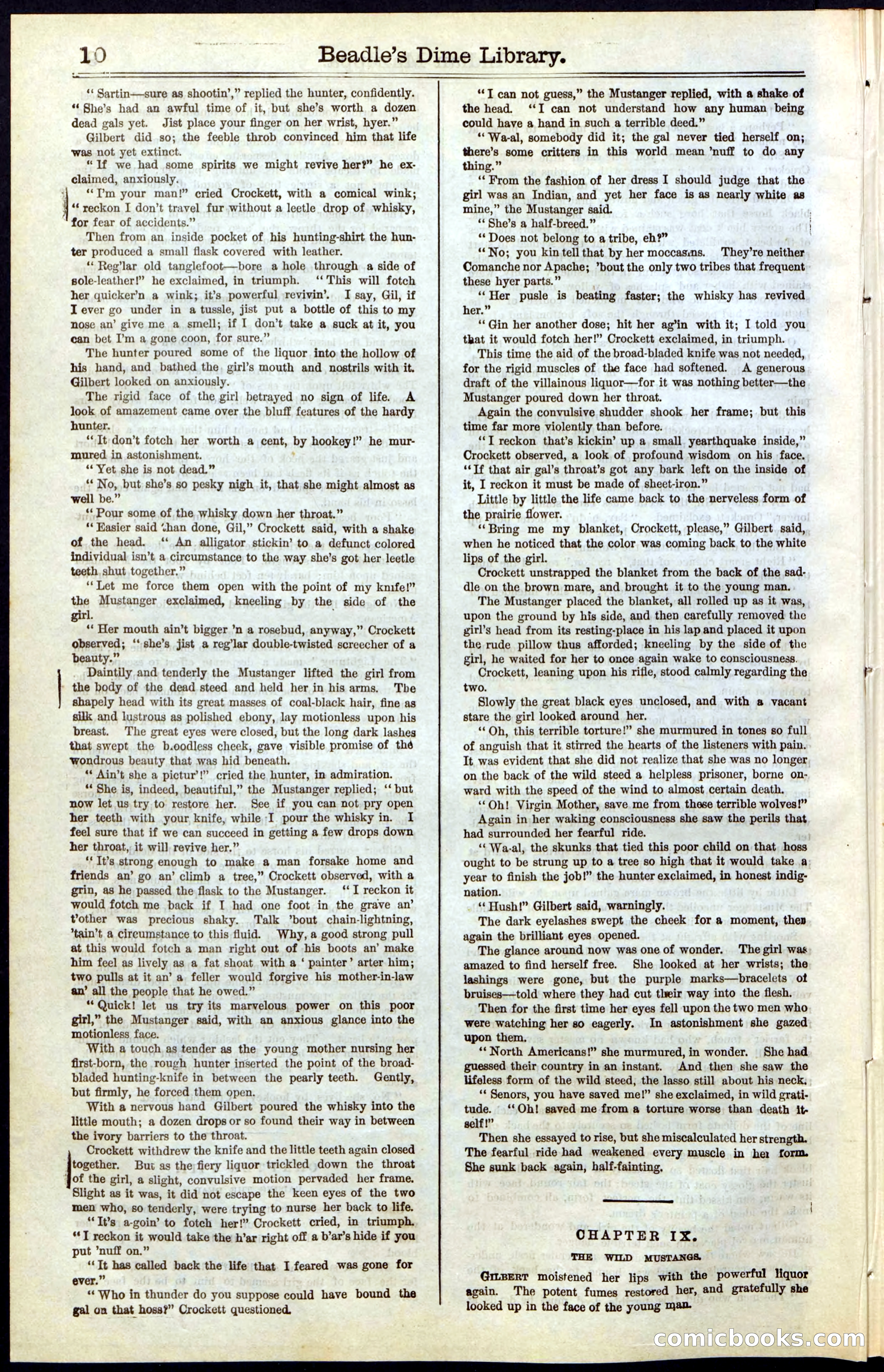 The Indian Mazeppa: or, The Madman of the Plains — page 10 of 48