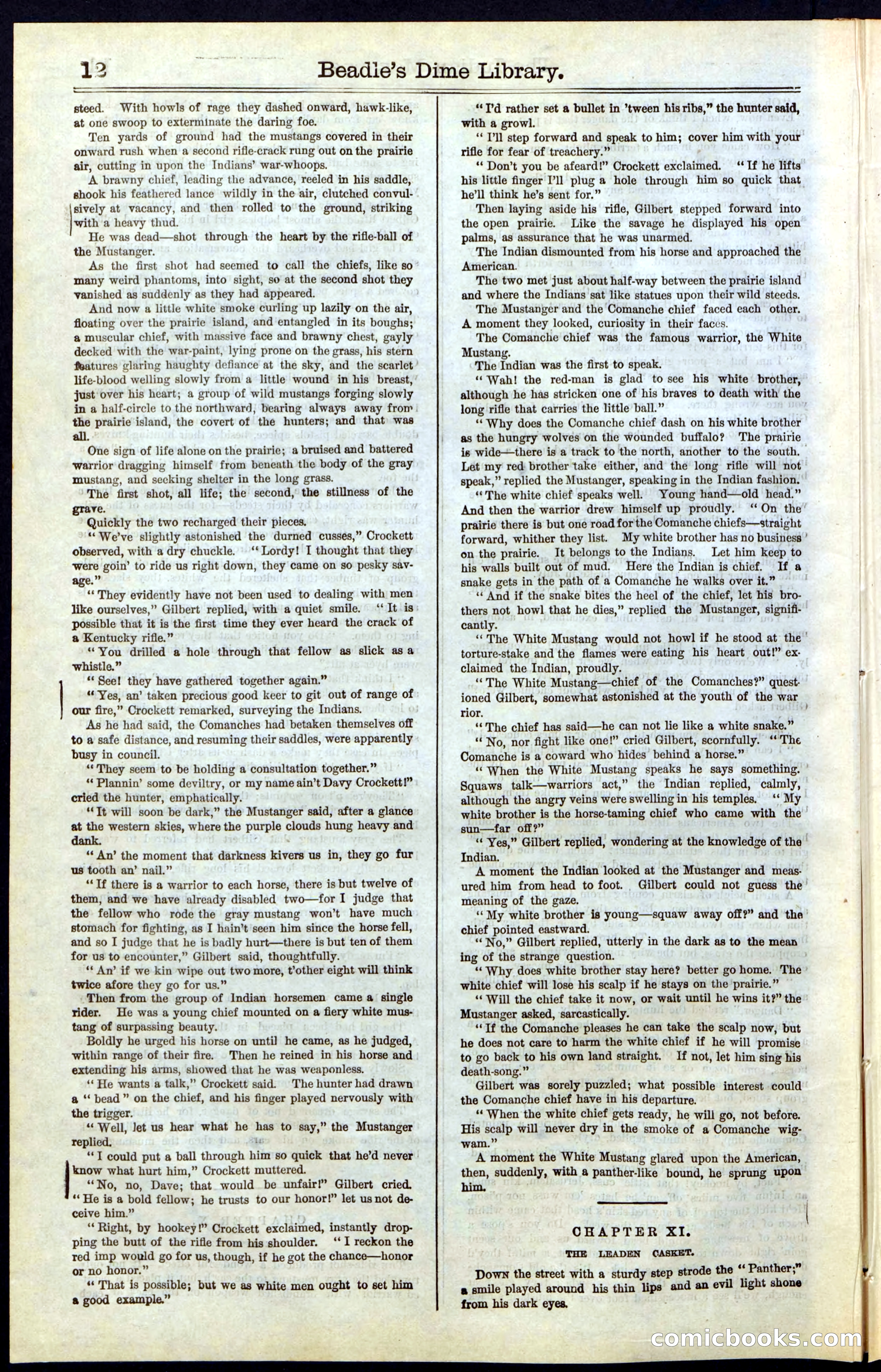 The Indian Mazeppa: or, The Madman of the Plains — page 12 of 48