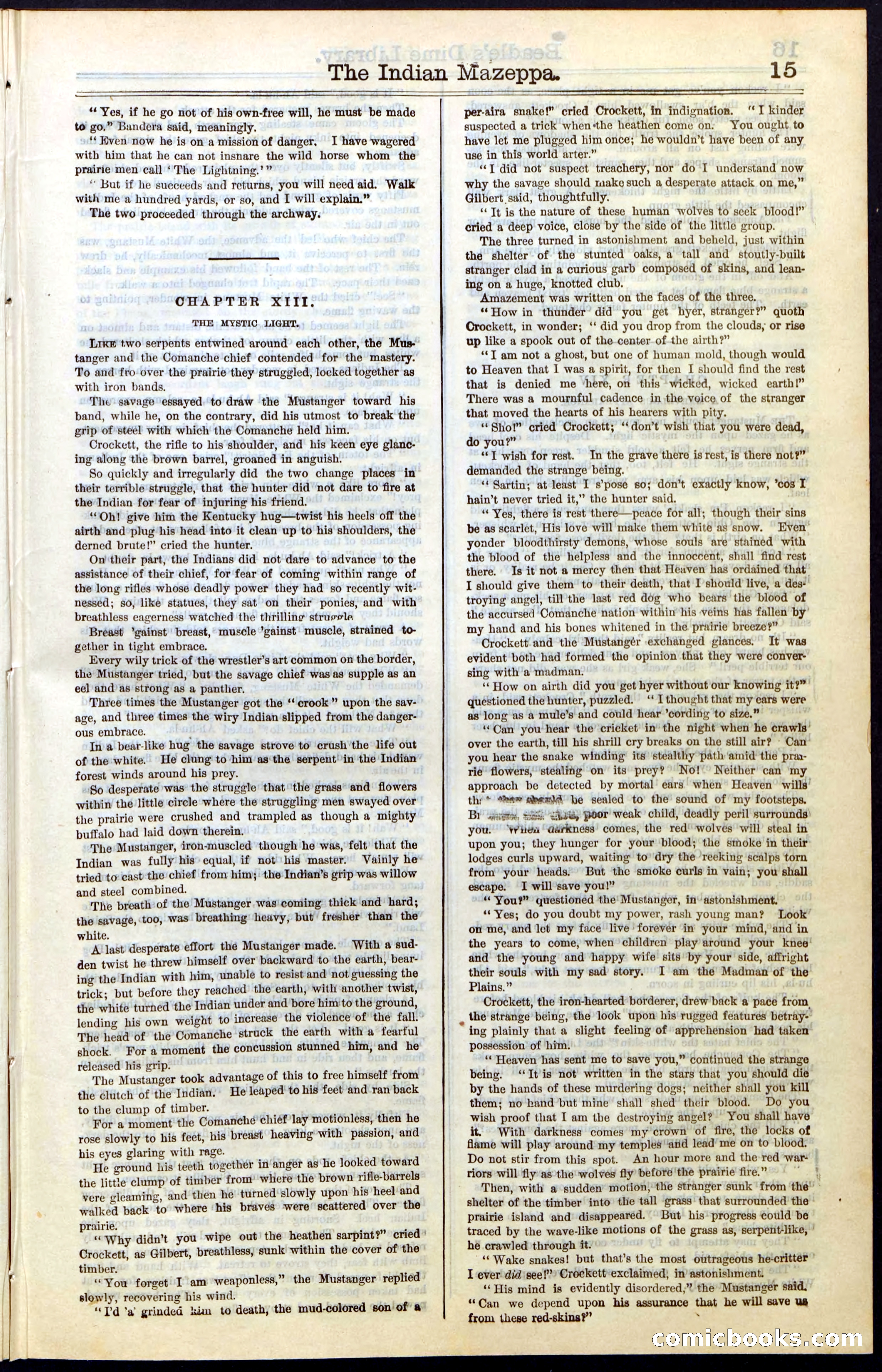 The Indian Mazeppa: or, The Madman of the Plains — page 15 of 48