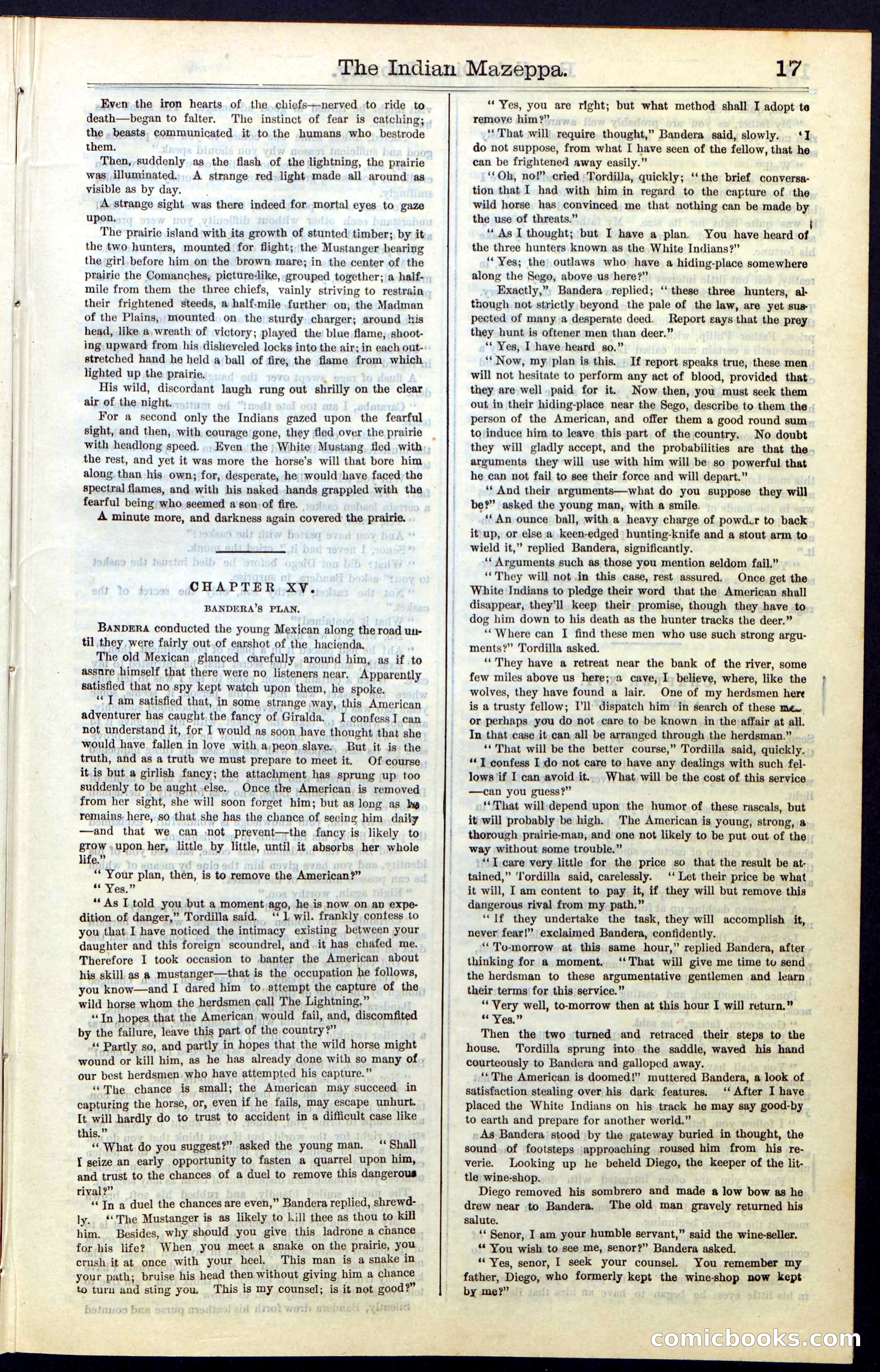 The Indian Mazeppa: or, The Madman of the Plains — page 17 of 48