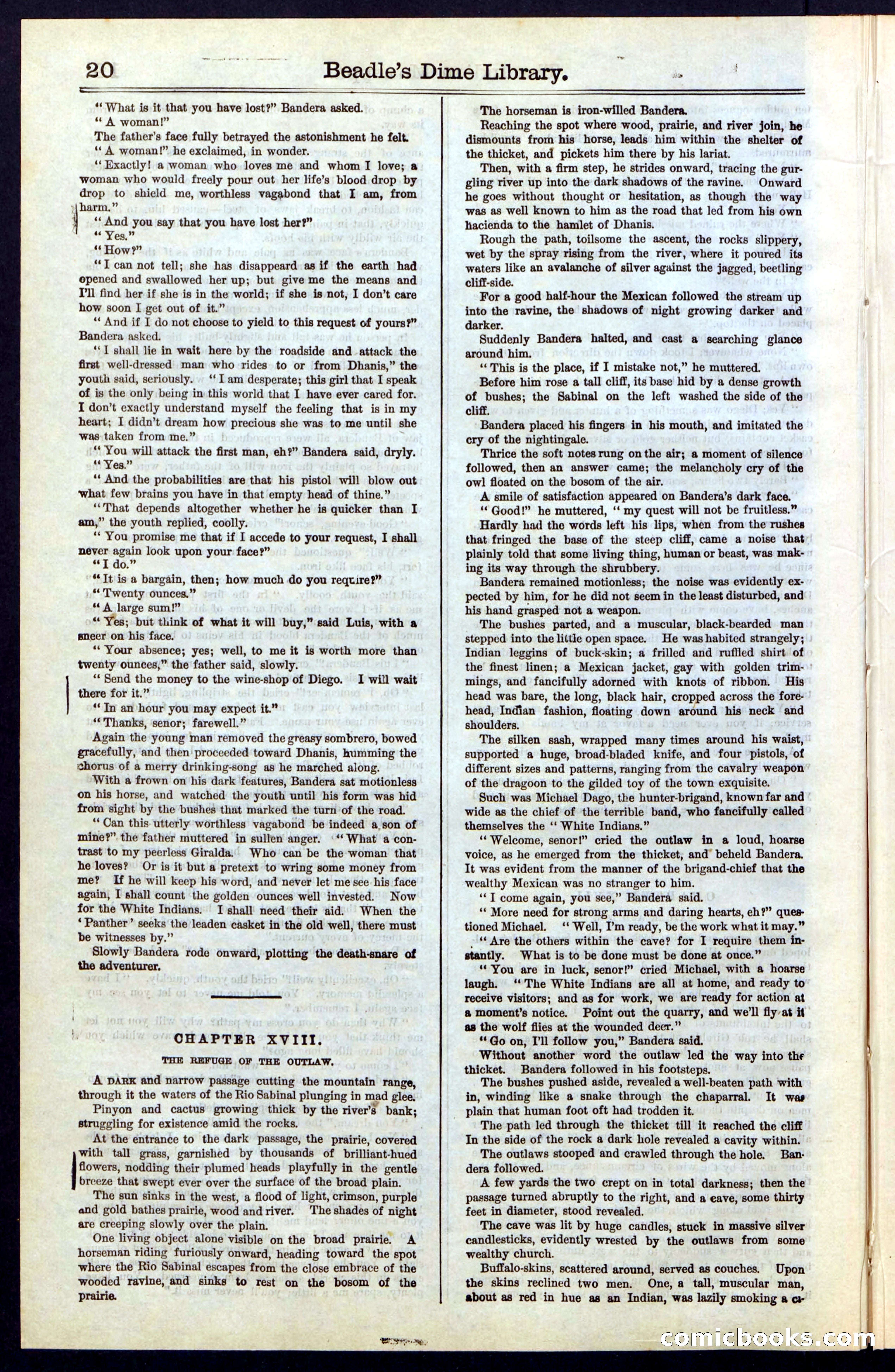 The Indian Mazeppa: or, The Madman of the Plains — page 20 of 48