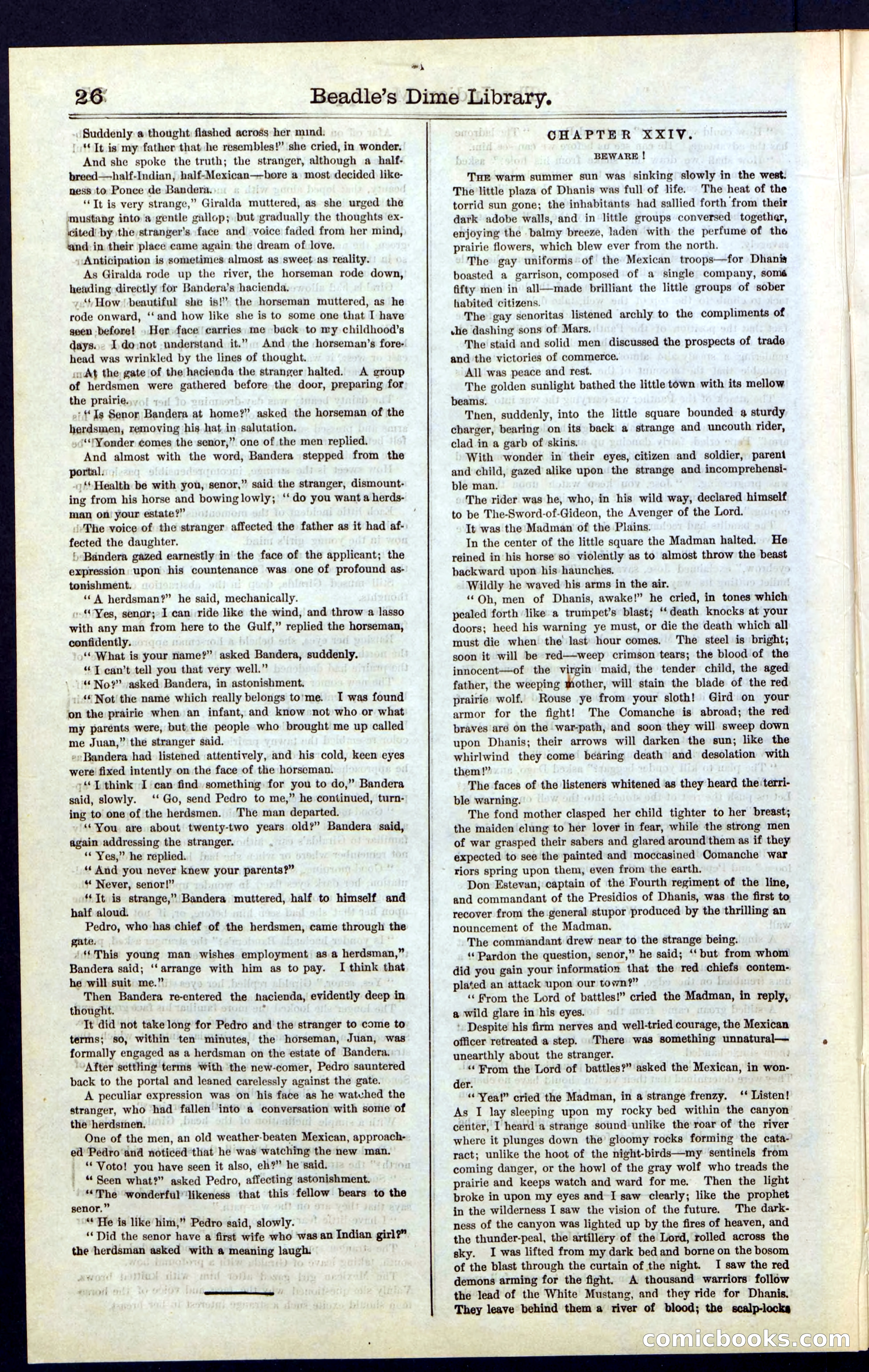 The Indian Mazeppa: or, The Madman of the Plains — page 26 of 48