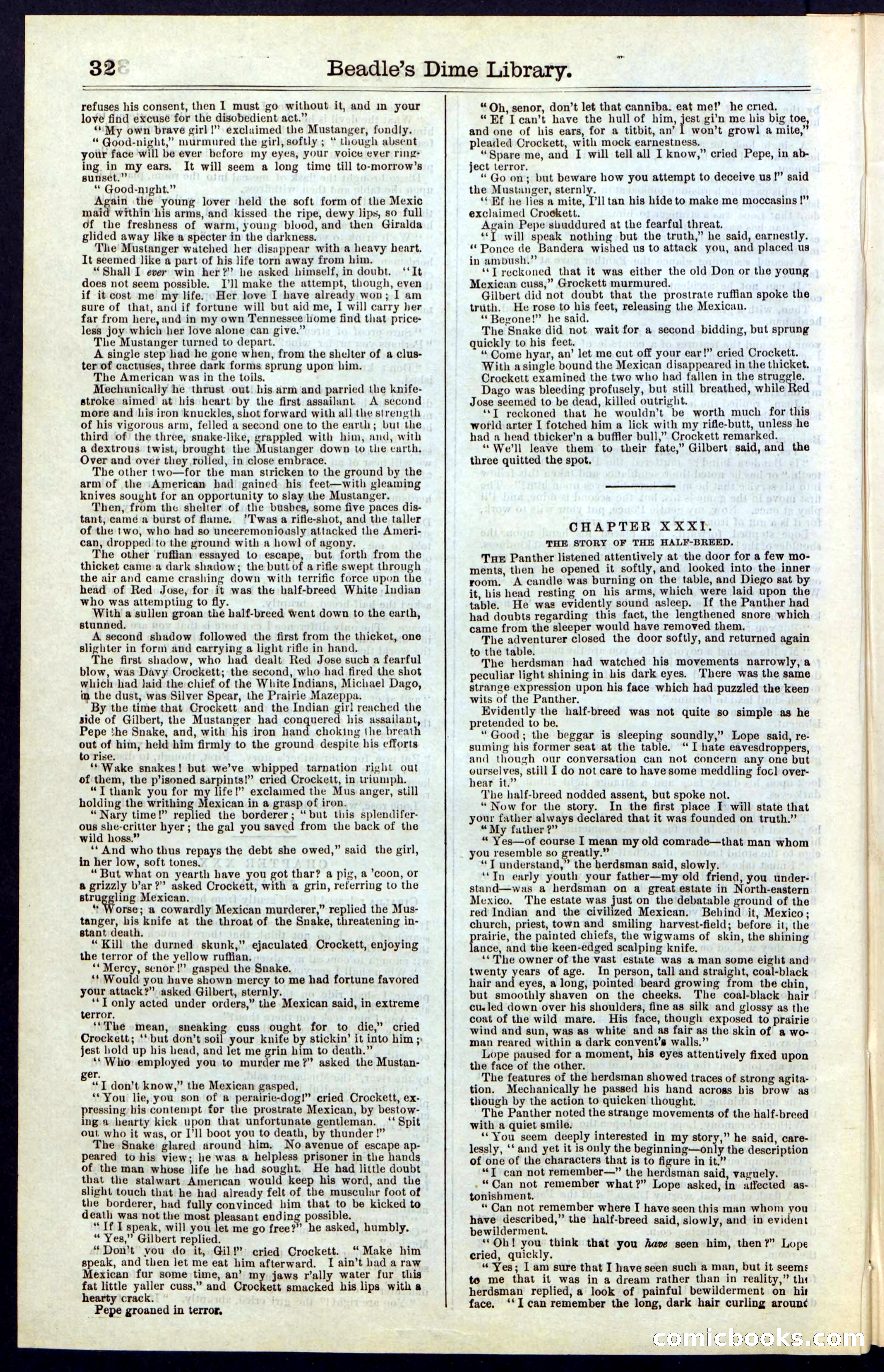 The Indian Mazeppa: or, The Madman of the Plains — page 32 of 48
