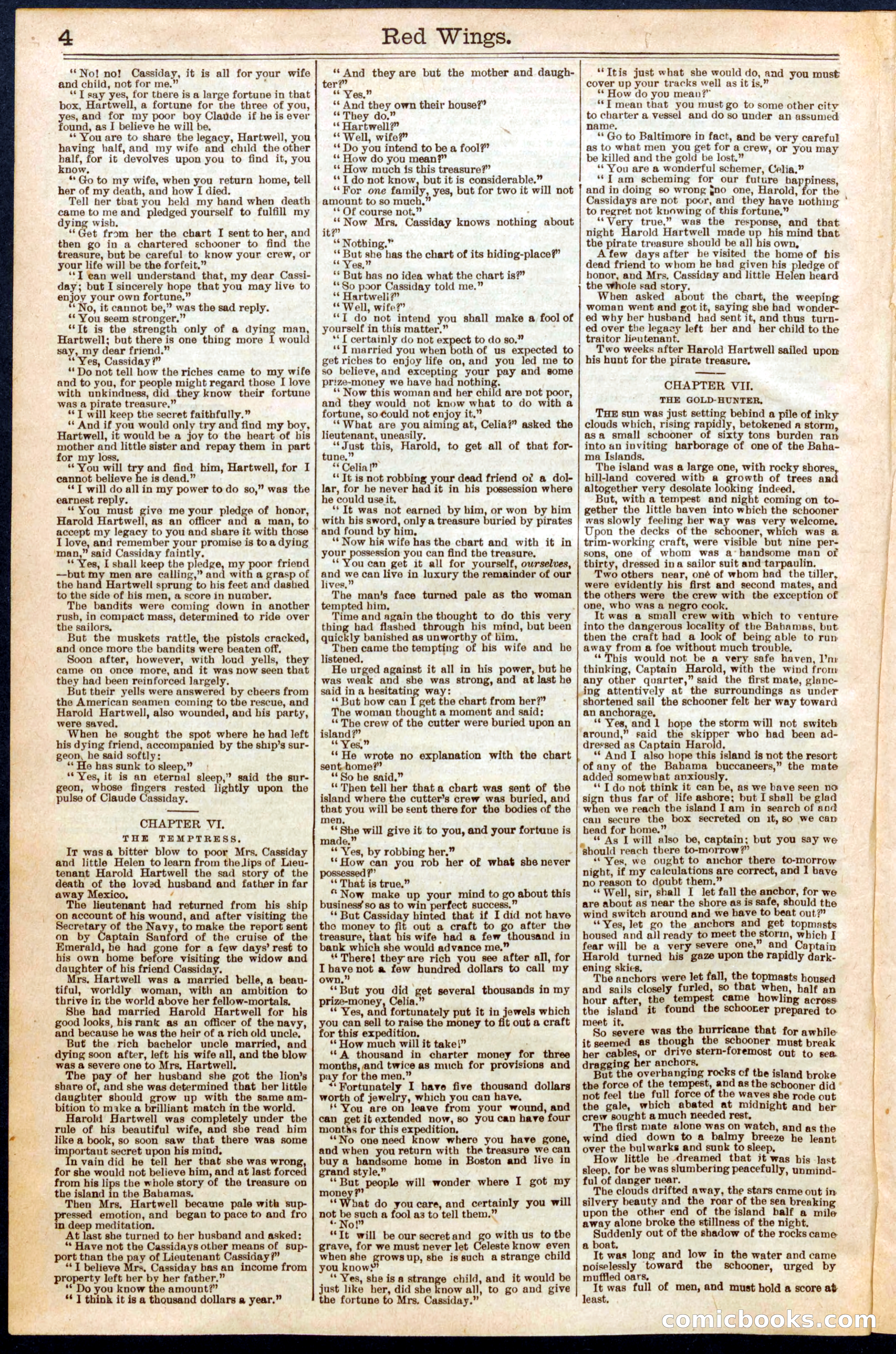 Beadle's Dime New York Library No. 625 — page 4 of 32
