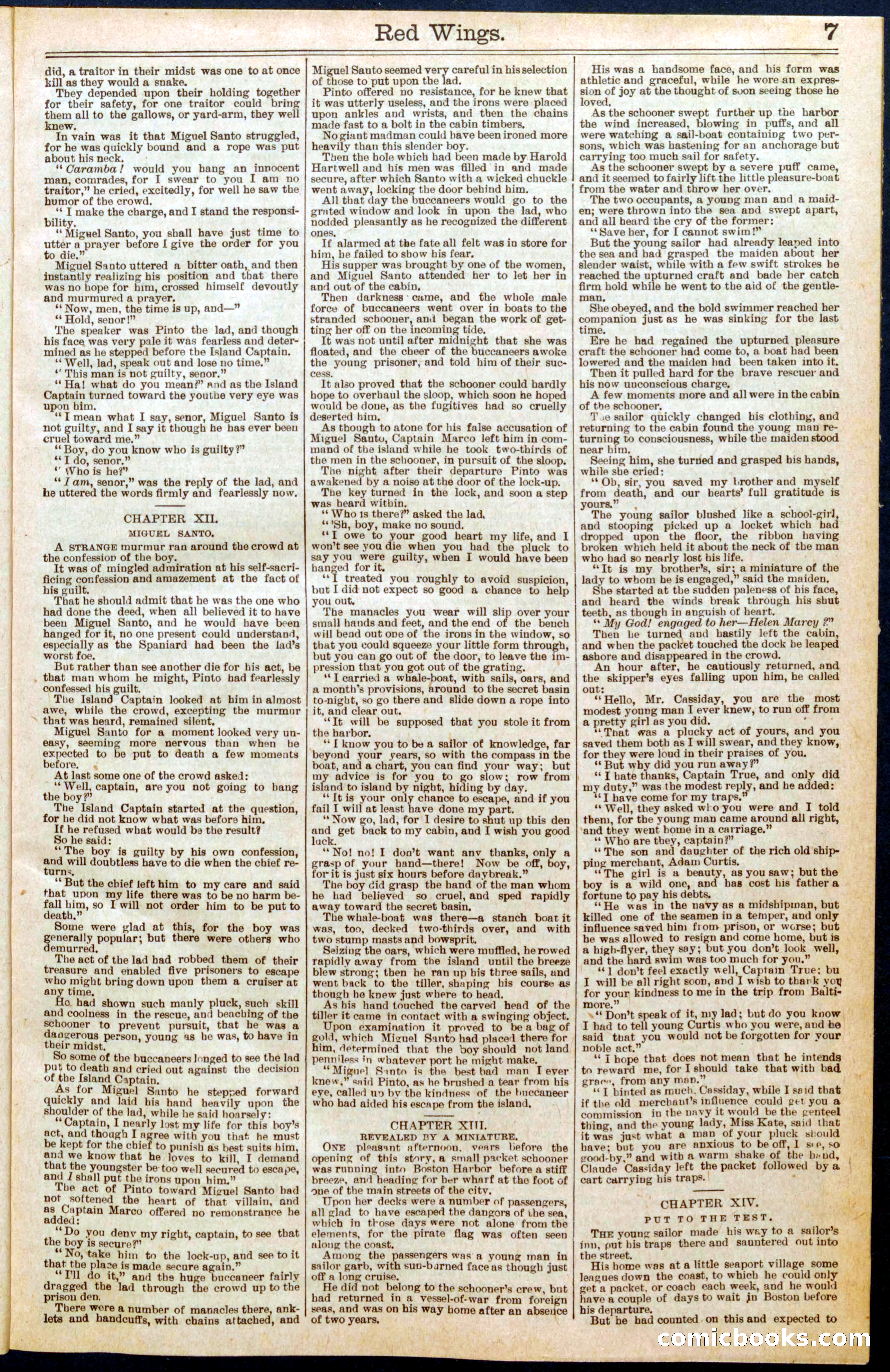 Beadle's Dime New York Library No. 625 — page 7 of 32
