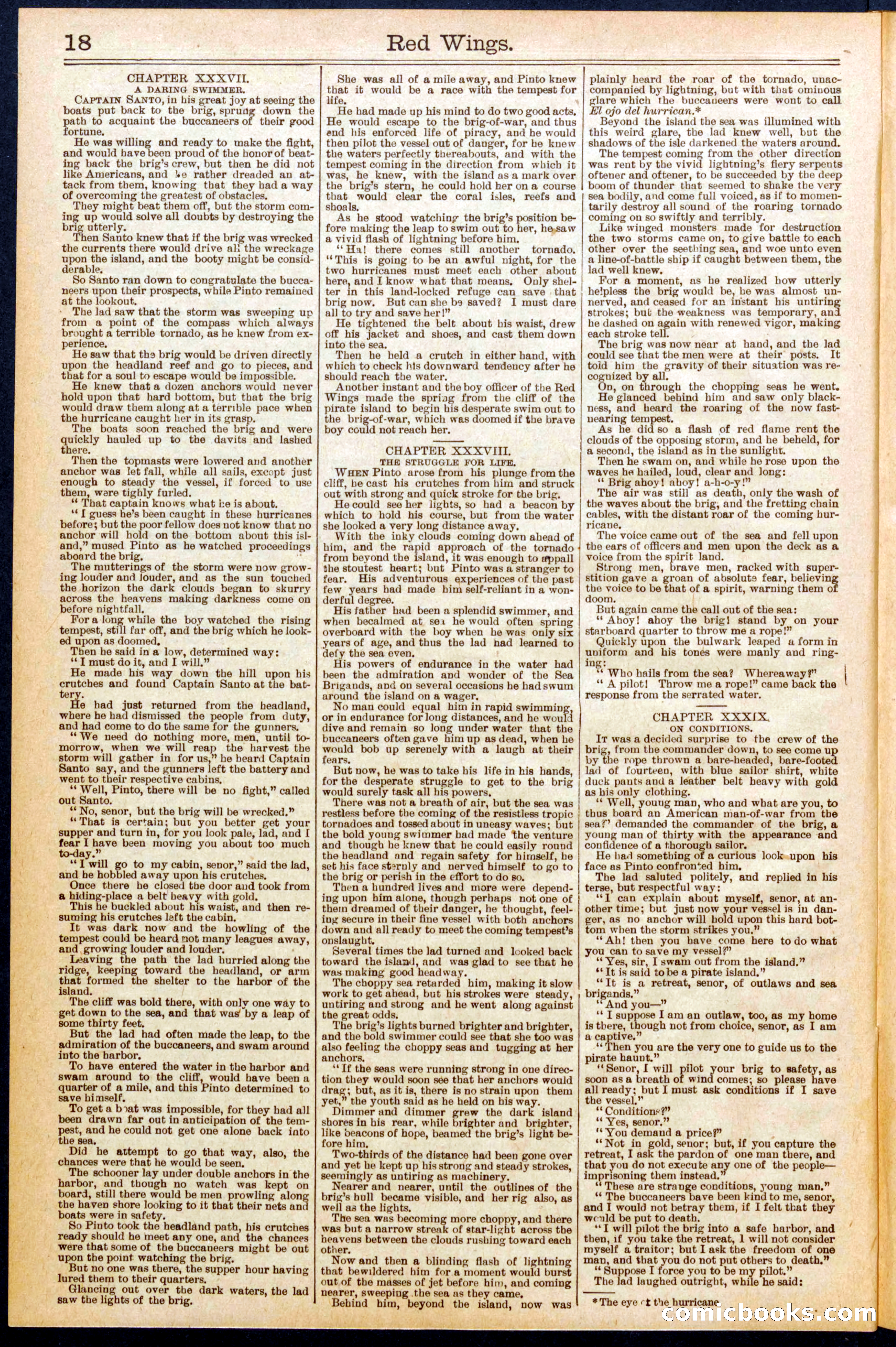 Beadle's Dime New York Library No. 625 — page 18 of 32