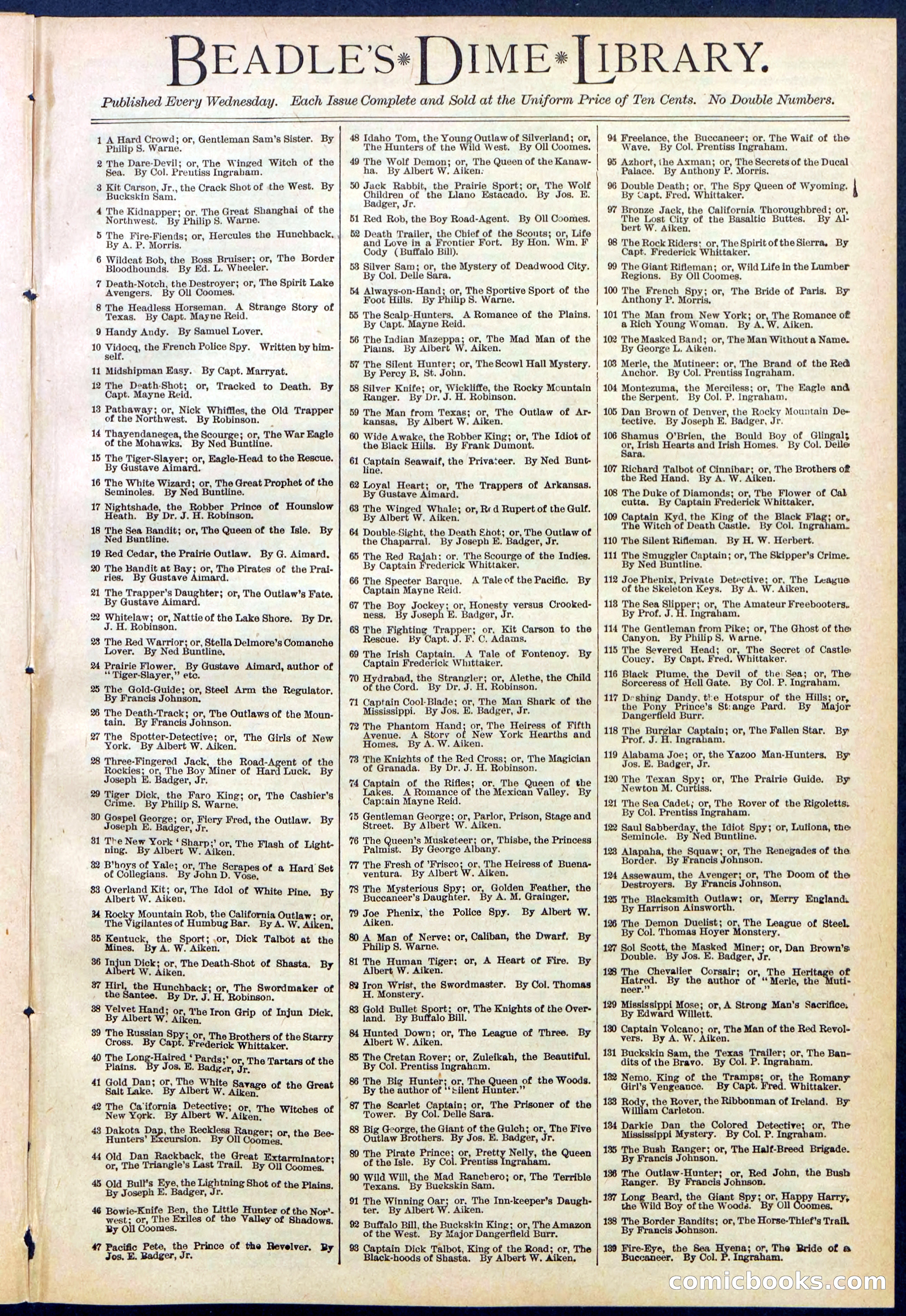 Beadle's Dime Library No. 629: Daredevil Dick, King of the Cowboys — page 29 of 32
