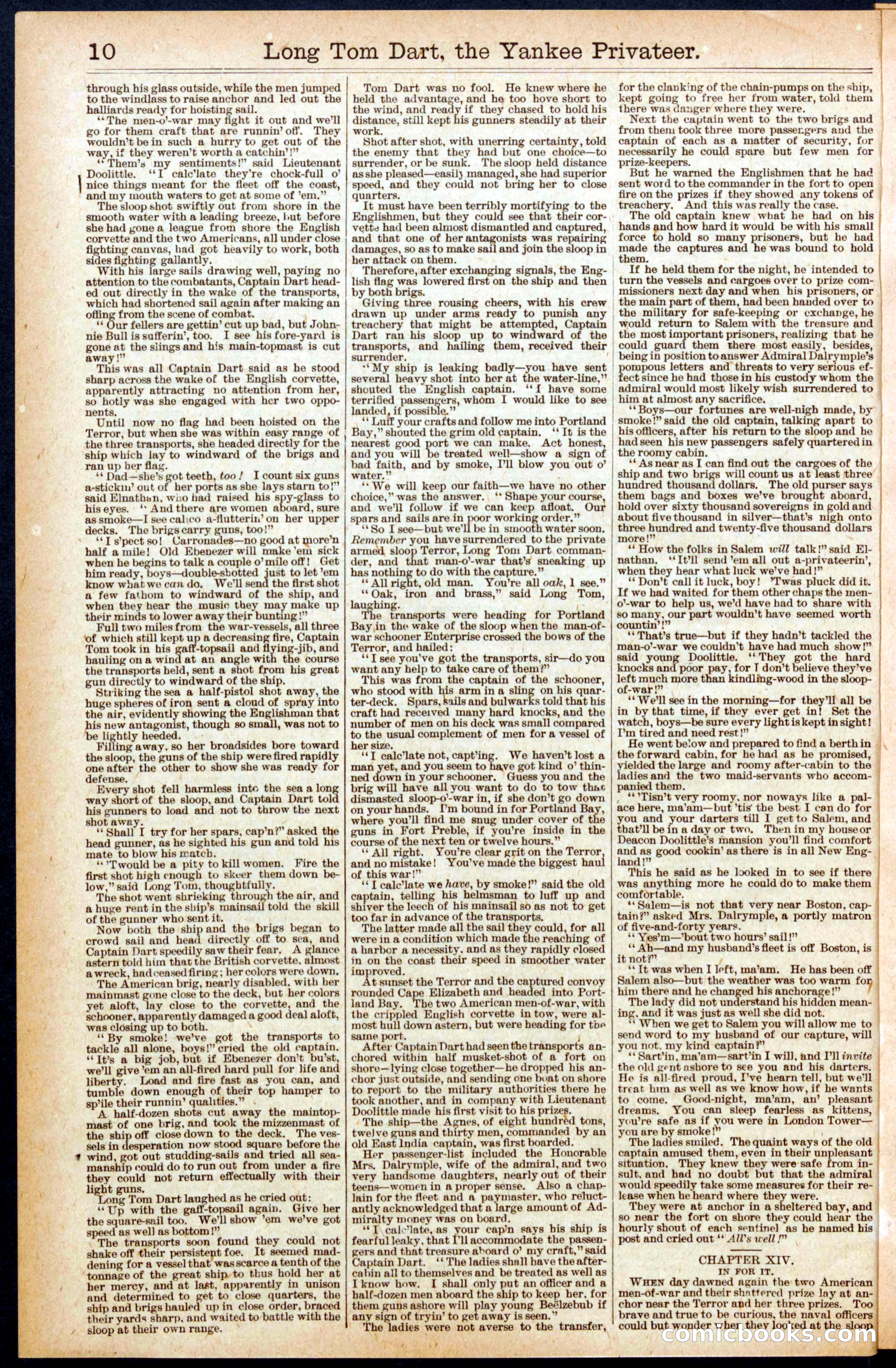 Beadle's Dime New York Library No. 657 — page 10 of 32
