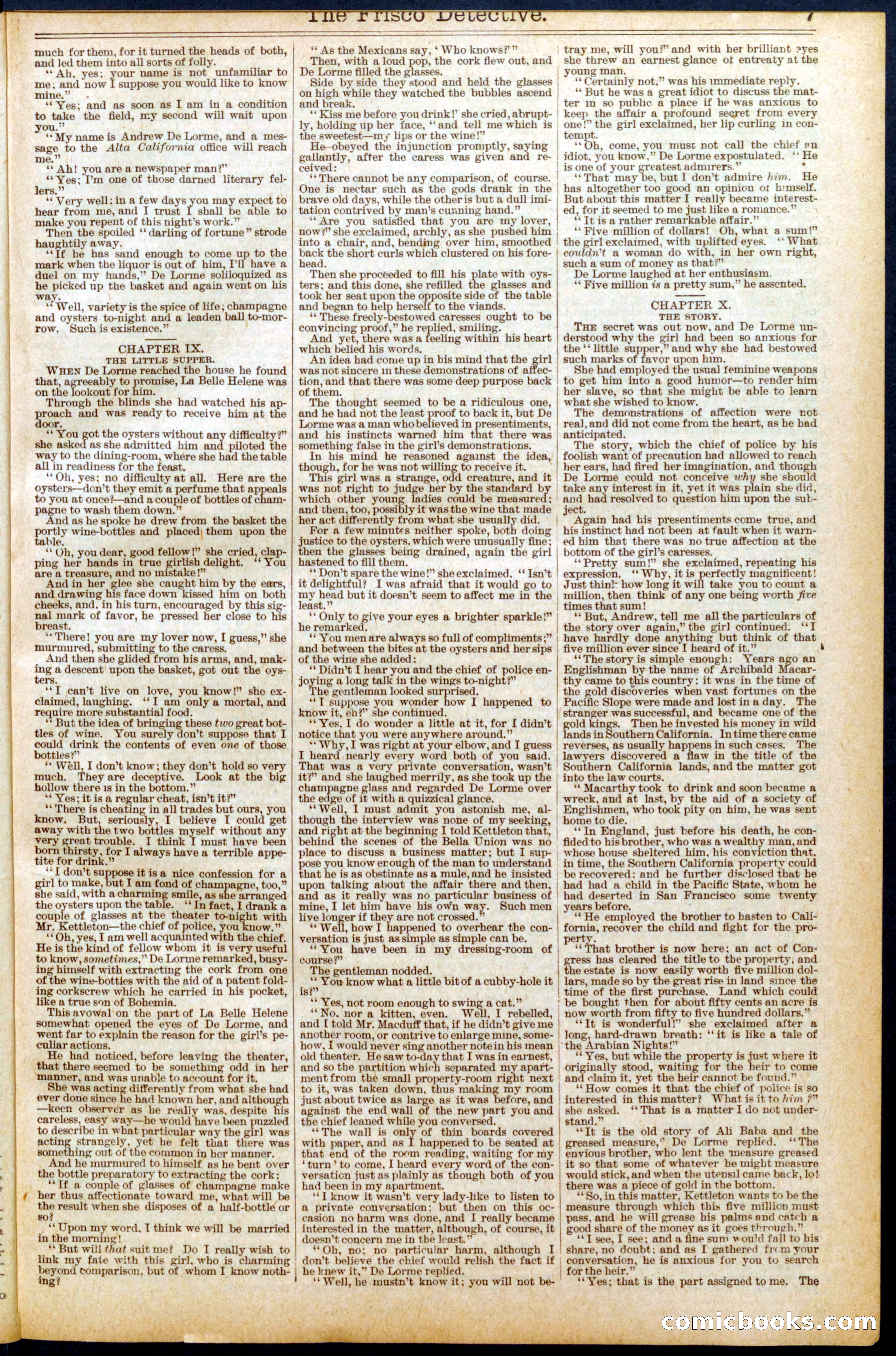 Beadle's Dime Library #665: The Girl Detective — page 7 of 32