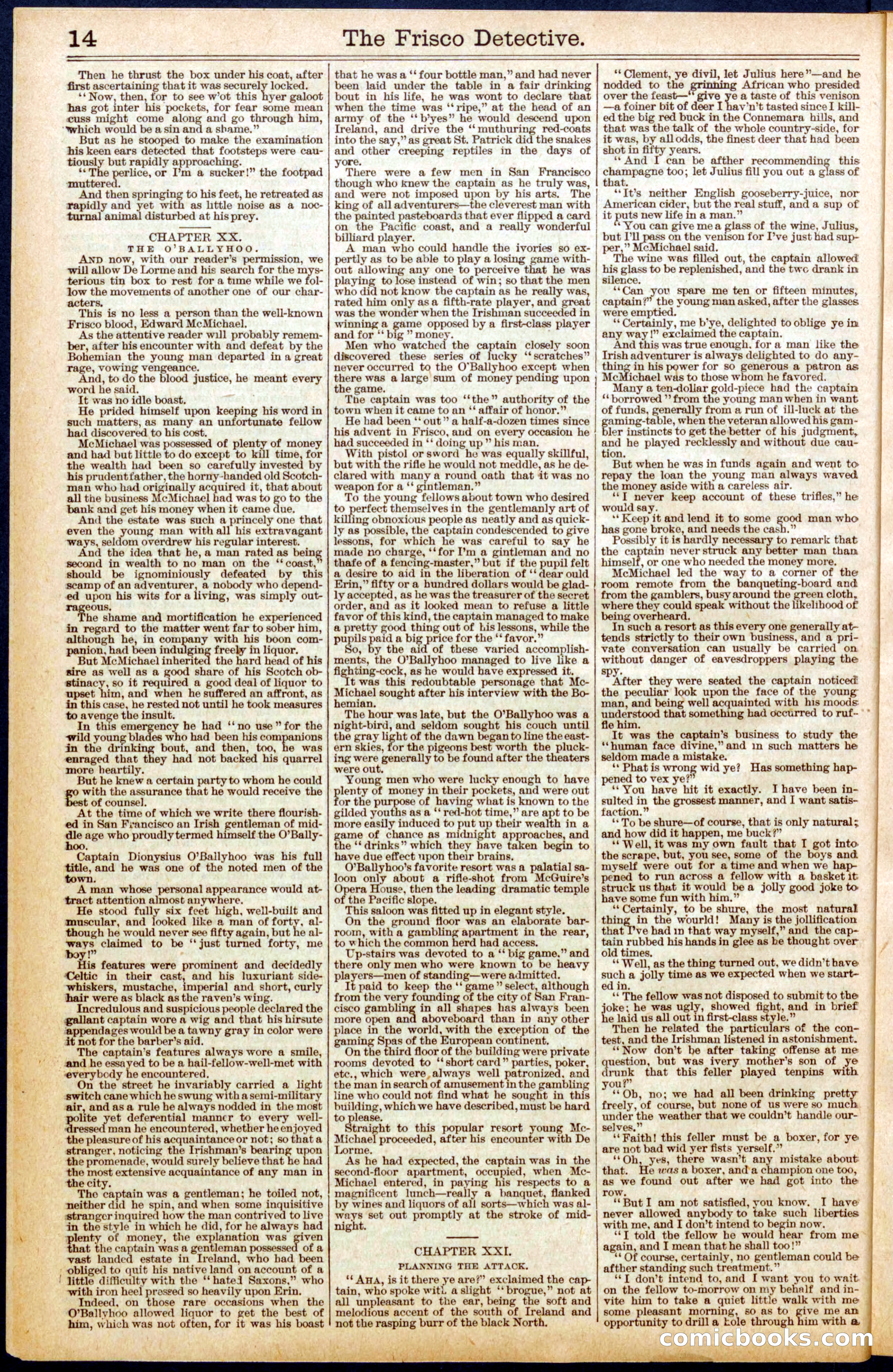 Beadle's Dime Library #665: The Girl Detective — page 14 of 32