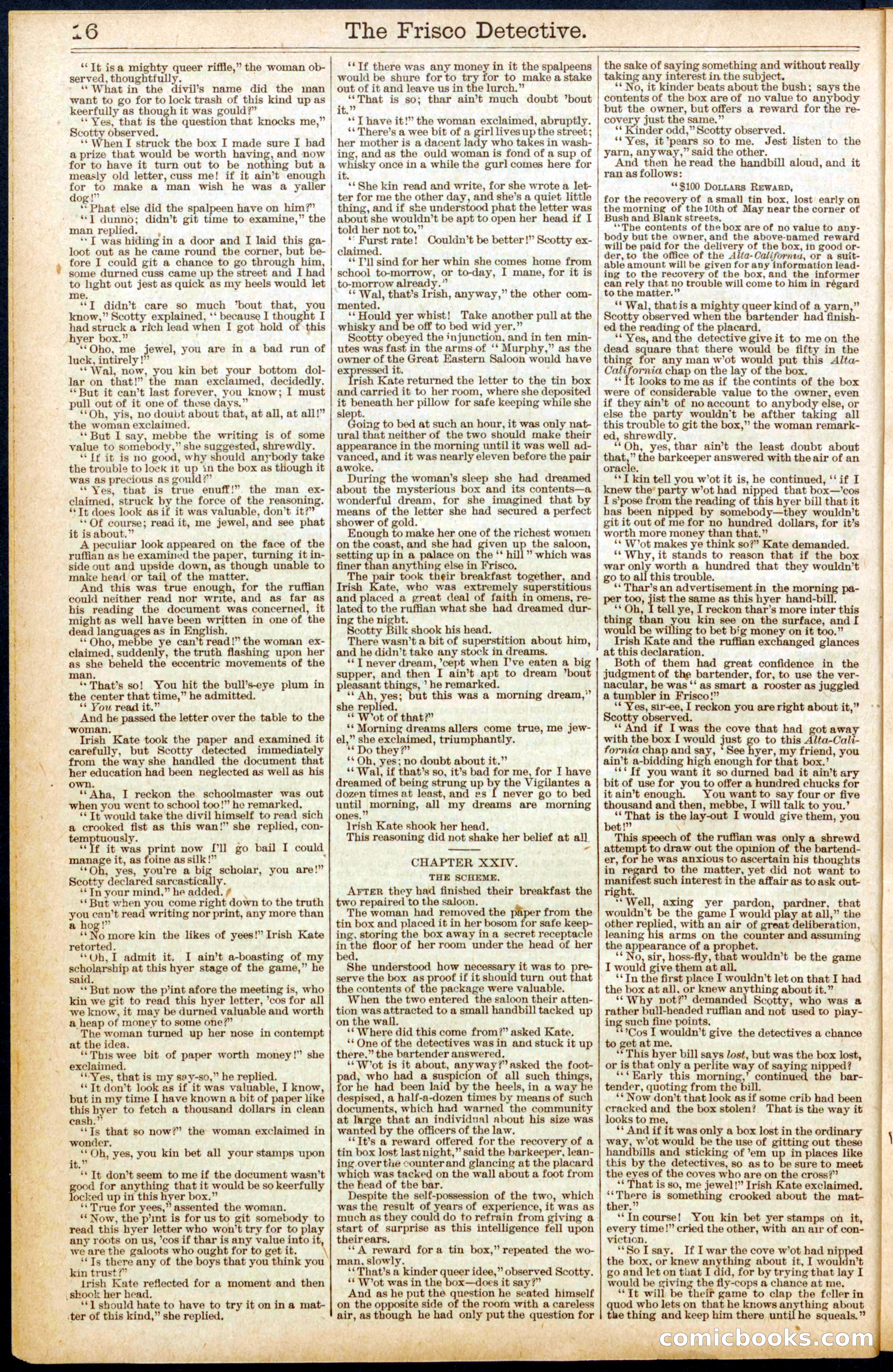 Beadle's Dime Library #665: The Girl Detective — page 16 of 32