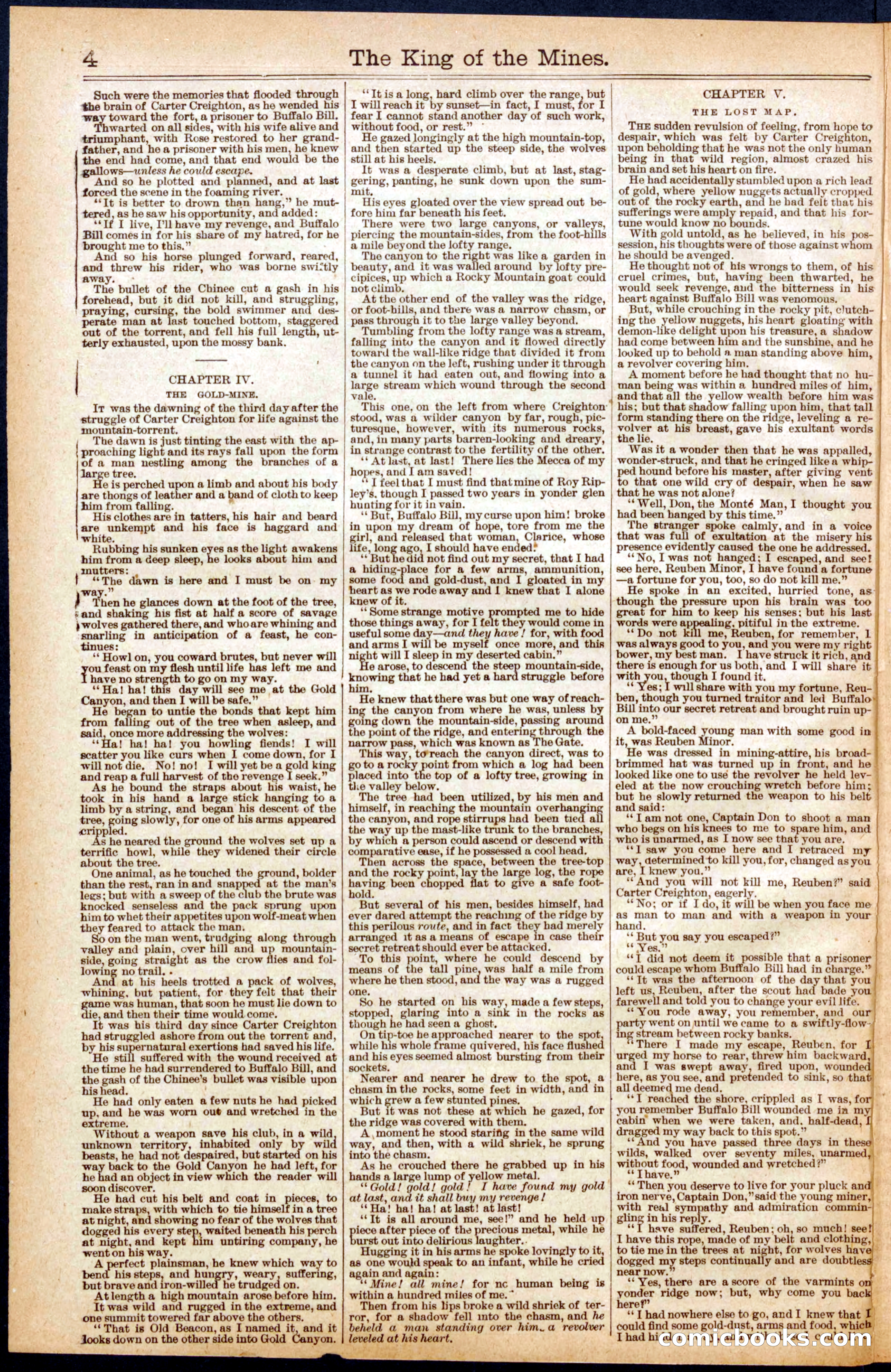 Buffalo Bill's Swoop by Colonel Prentiss Ingraham — page 4 of 32