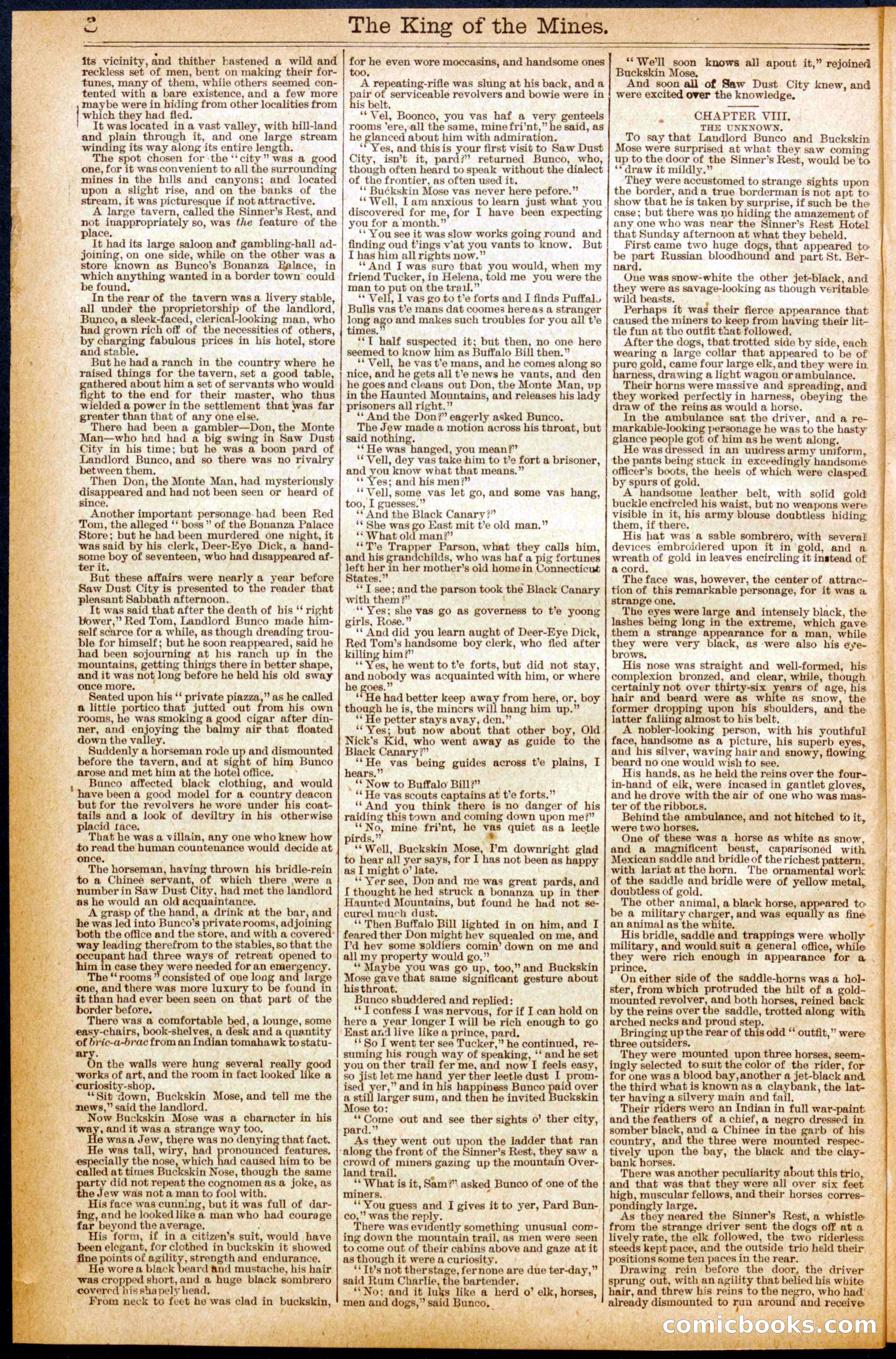Buffalo Bill's Swoop by Colonel Prentiss Ingraham — page 6 of 32