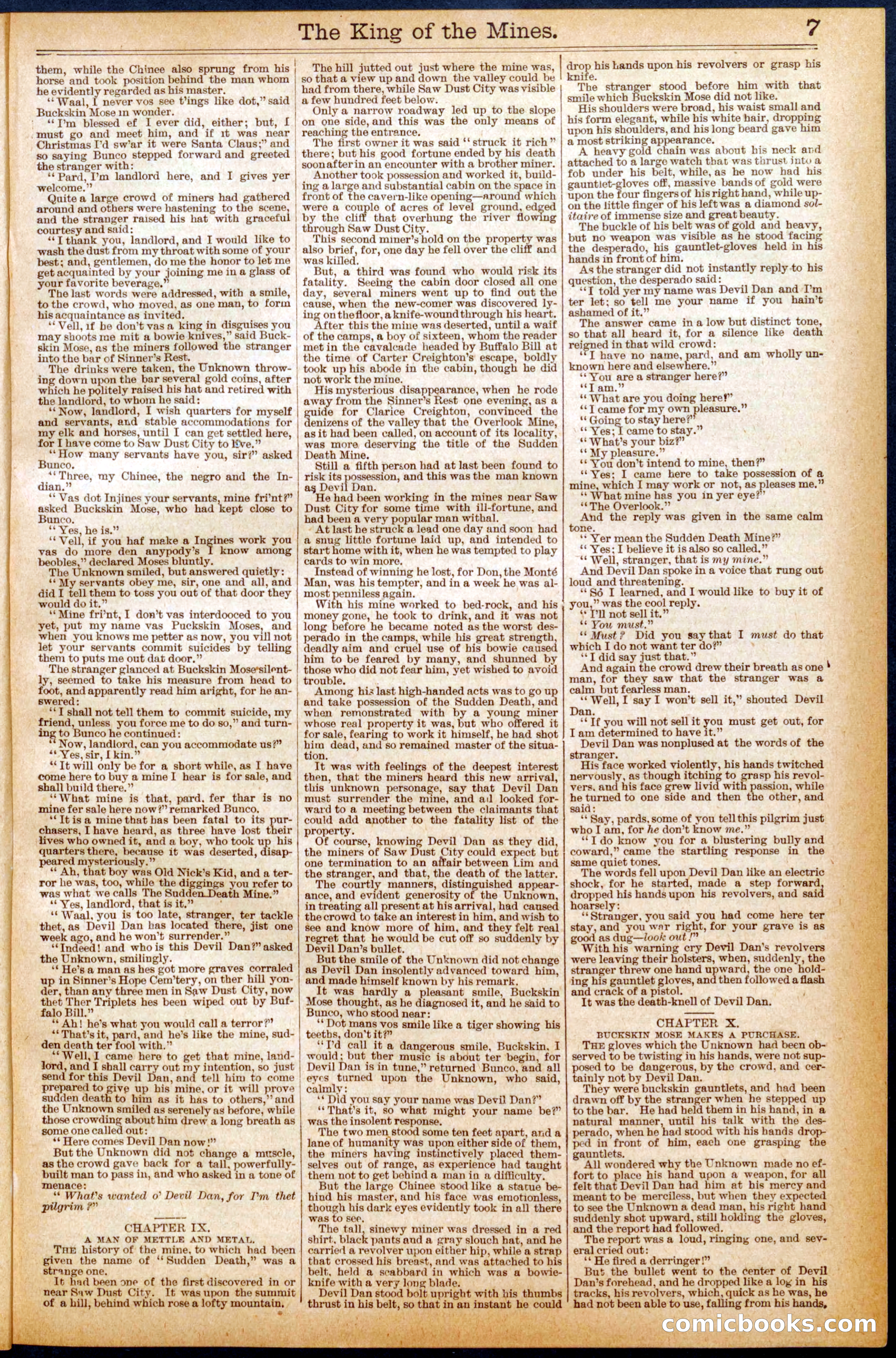 Buffalo Bill's Swoop by Colonel Prentiss Ingraham — page 7 of 32