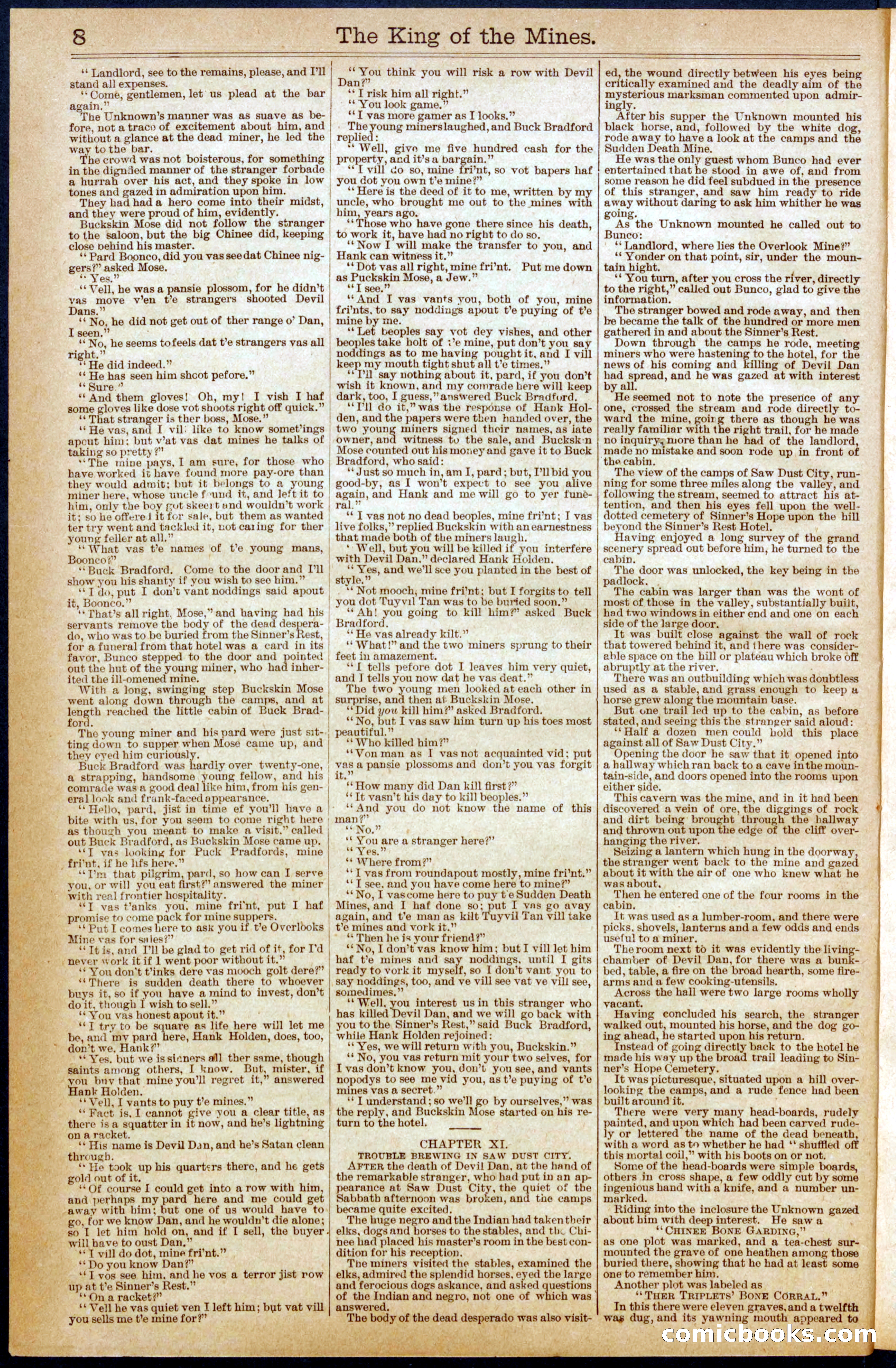 Buffalo Bill's Swoop by Colonel Prentiss Ingraham — page 8 of 32