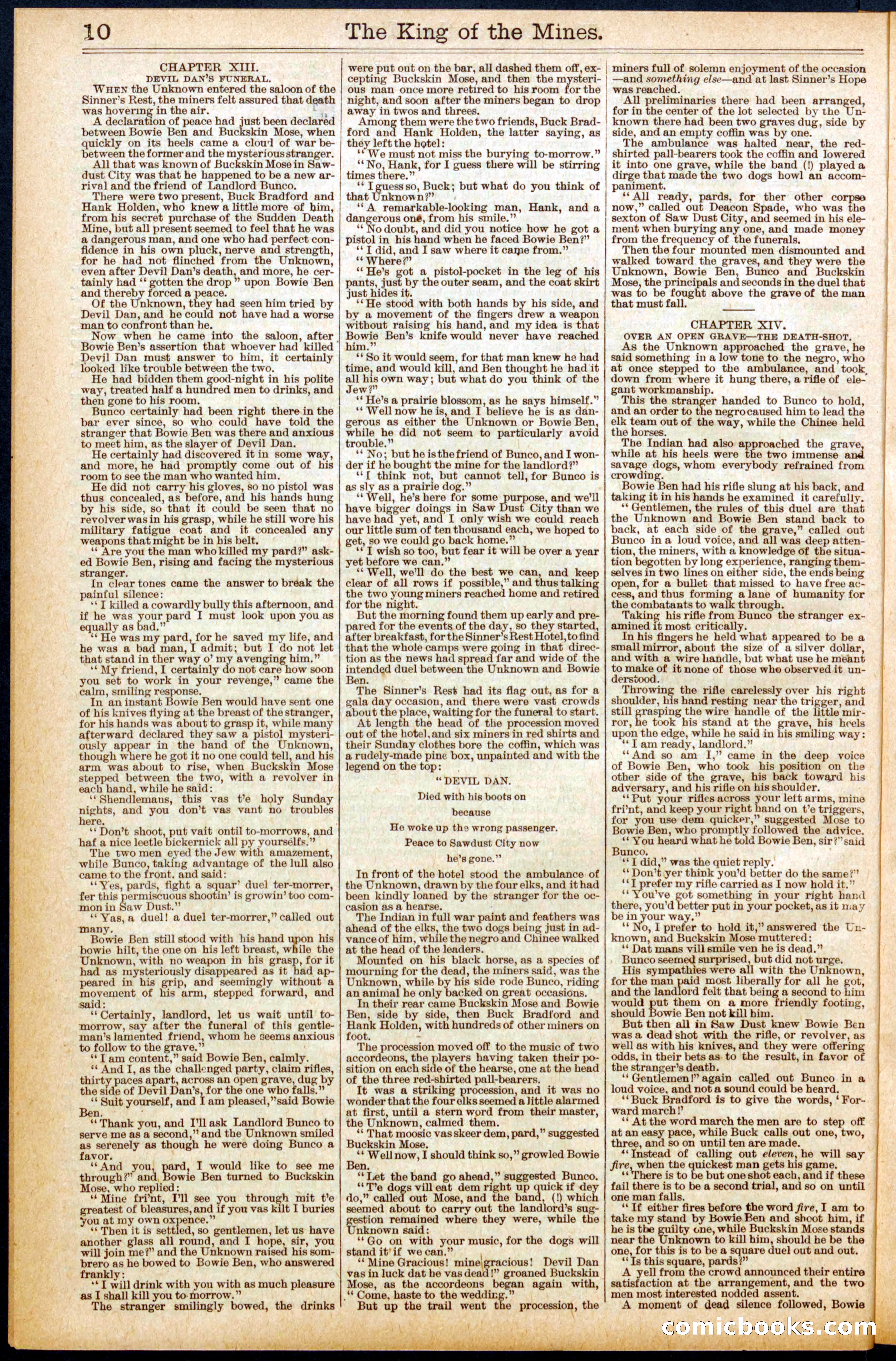 Buffalo Bill's Swoop by Colonel Prentiss Ingraham — page 10 of 32