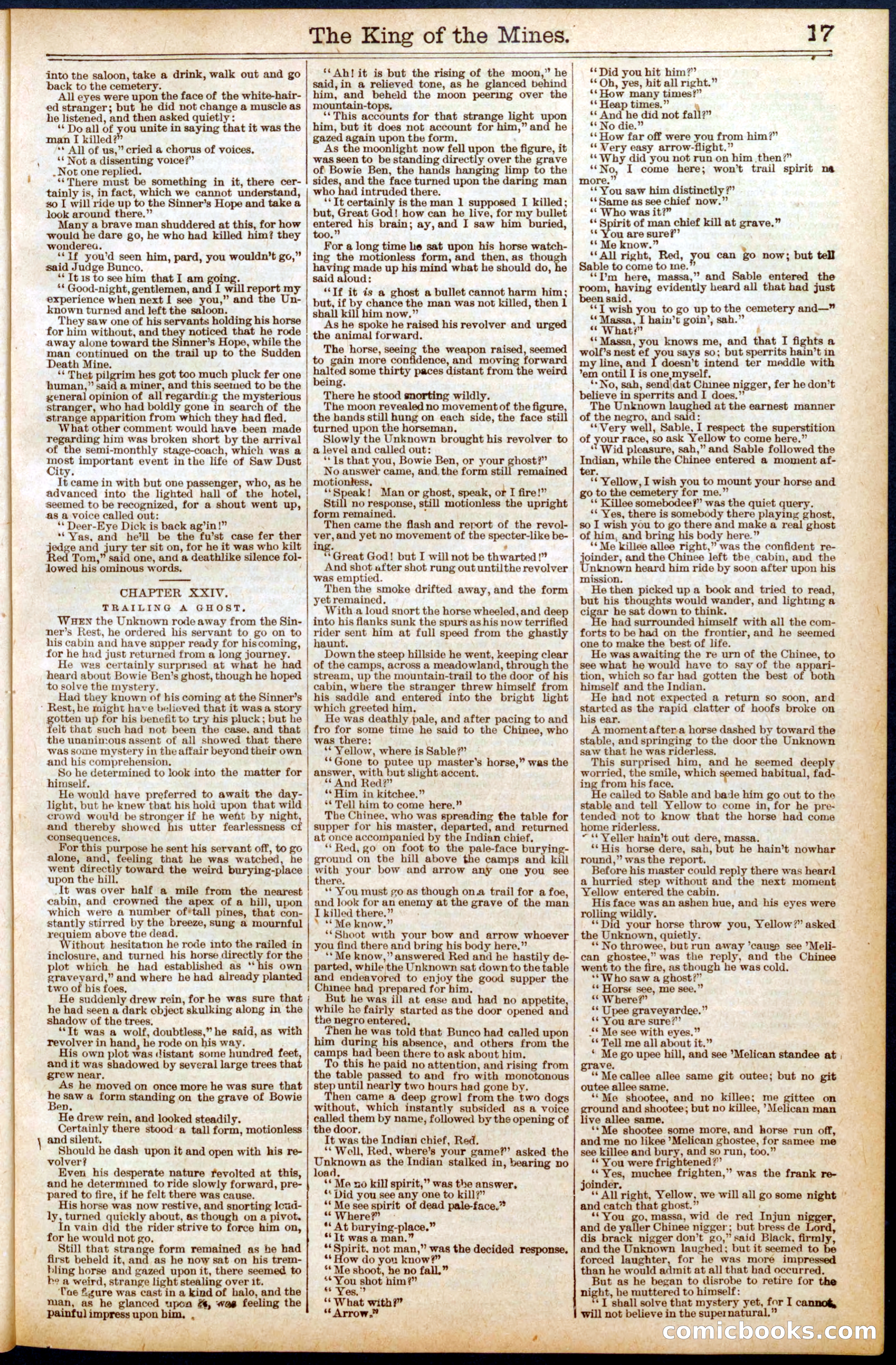 Buffalo Bill's Swoop by Colonel Prentiss Ingraham — page 17 of 32