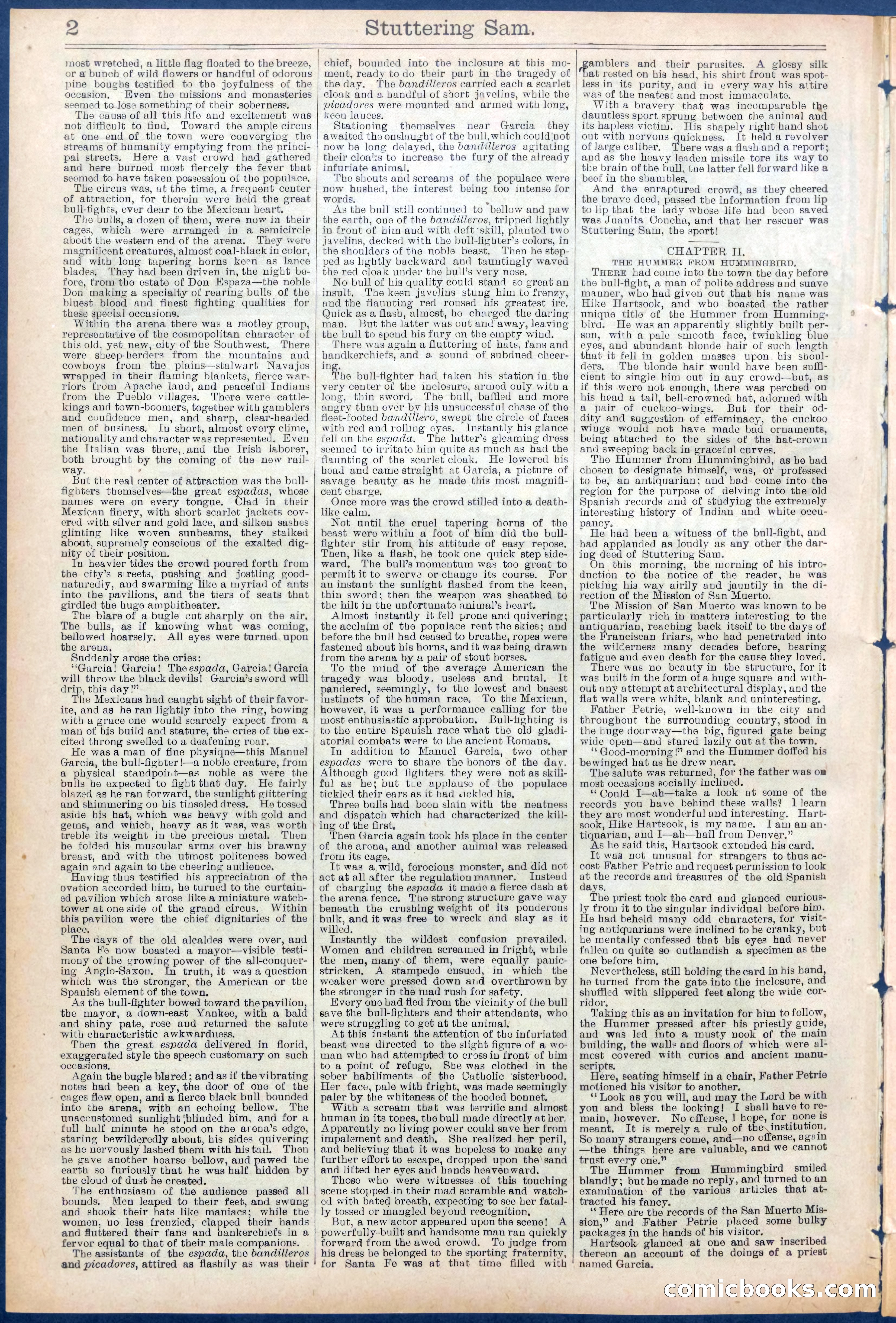 Beadle's New York Dime Library No. 673 — page 2 of 32