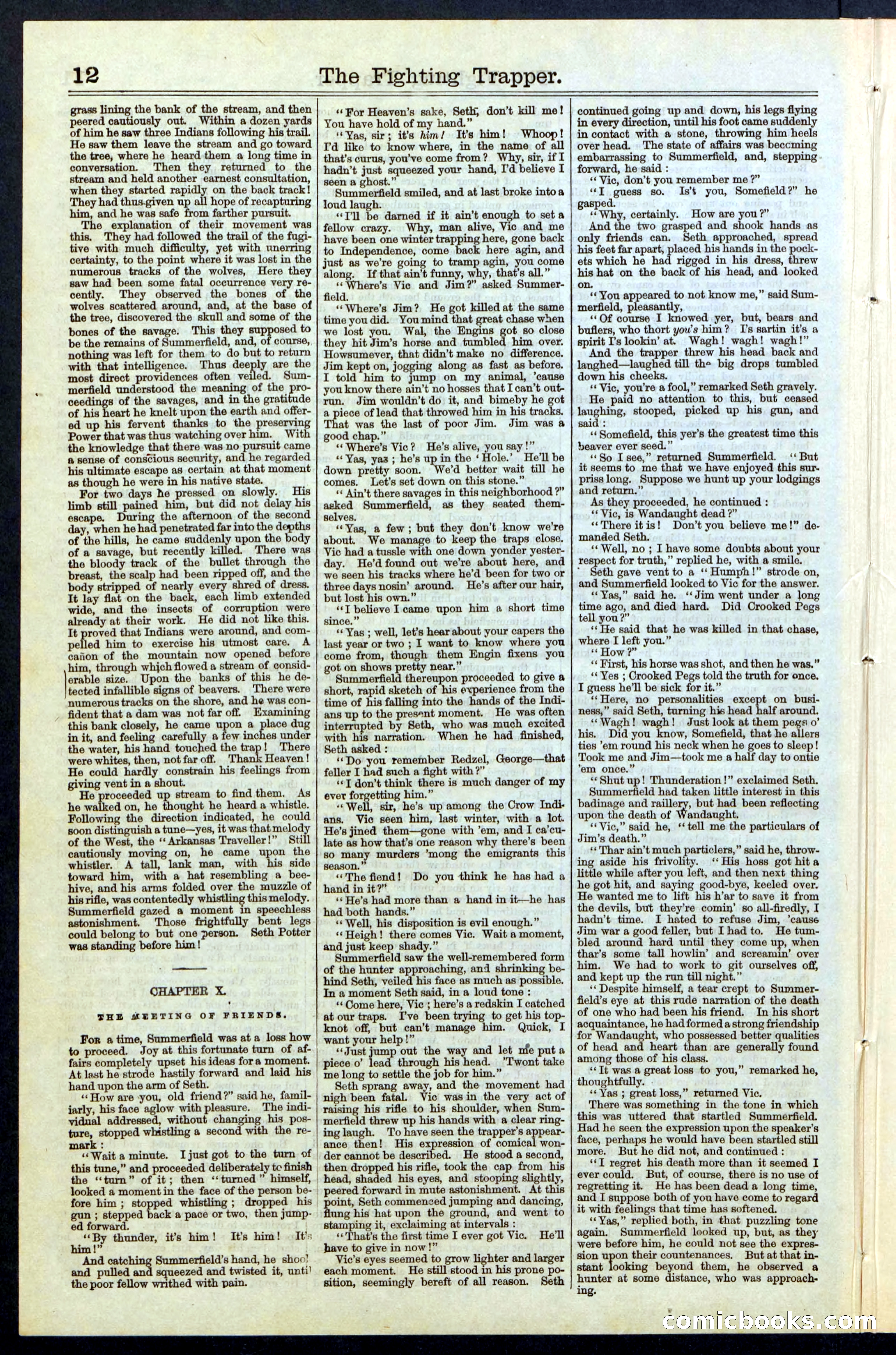Beadle's New York Dime Library, No. 68 — page 12 of 32