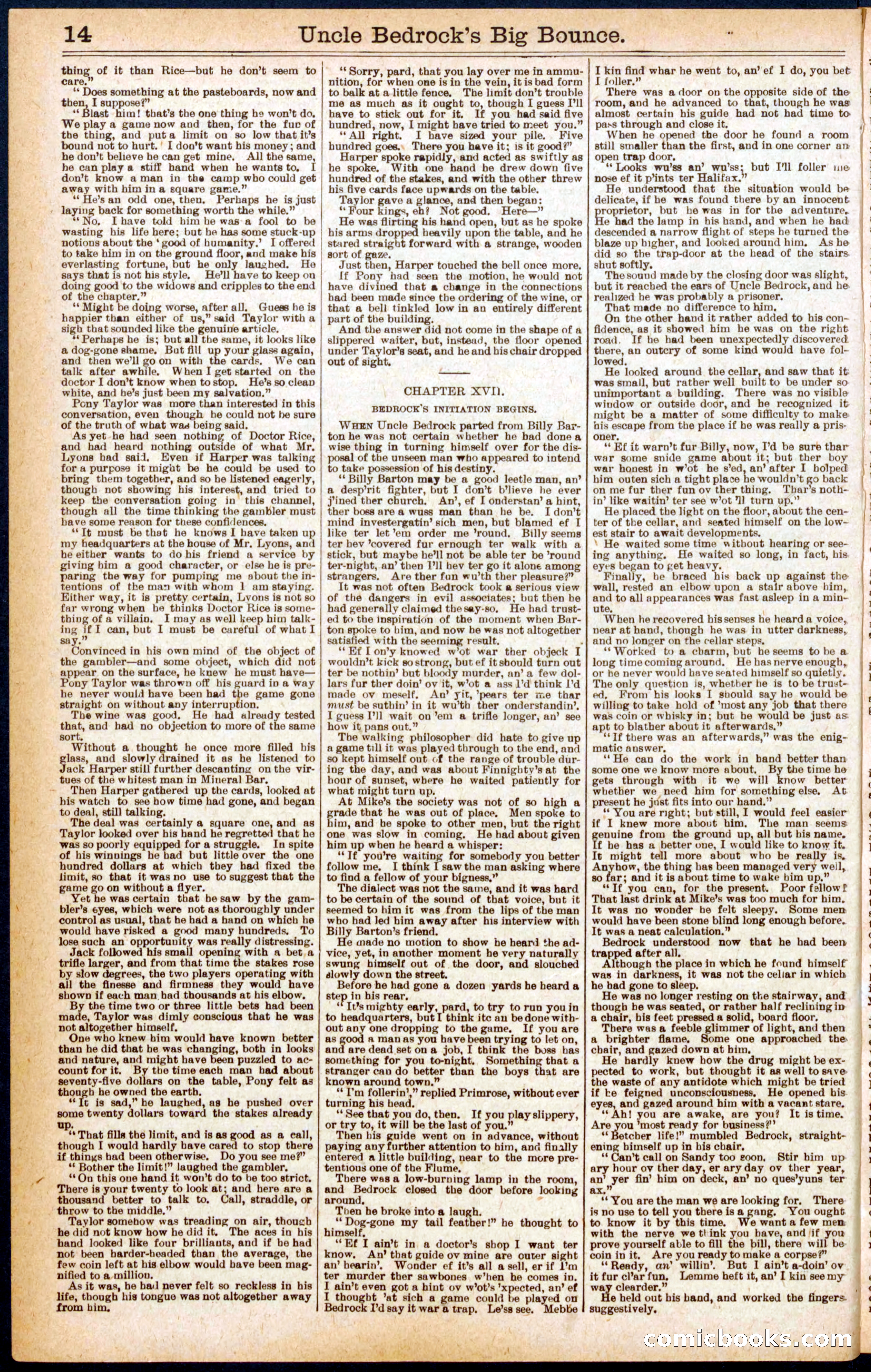 Beadle's Dime Library No. 718 — page 14 of 32