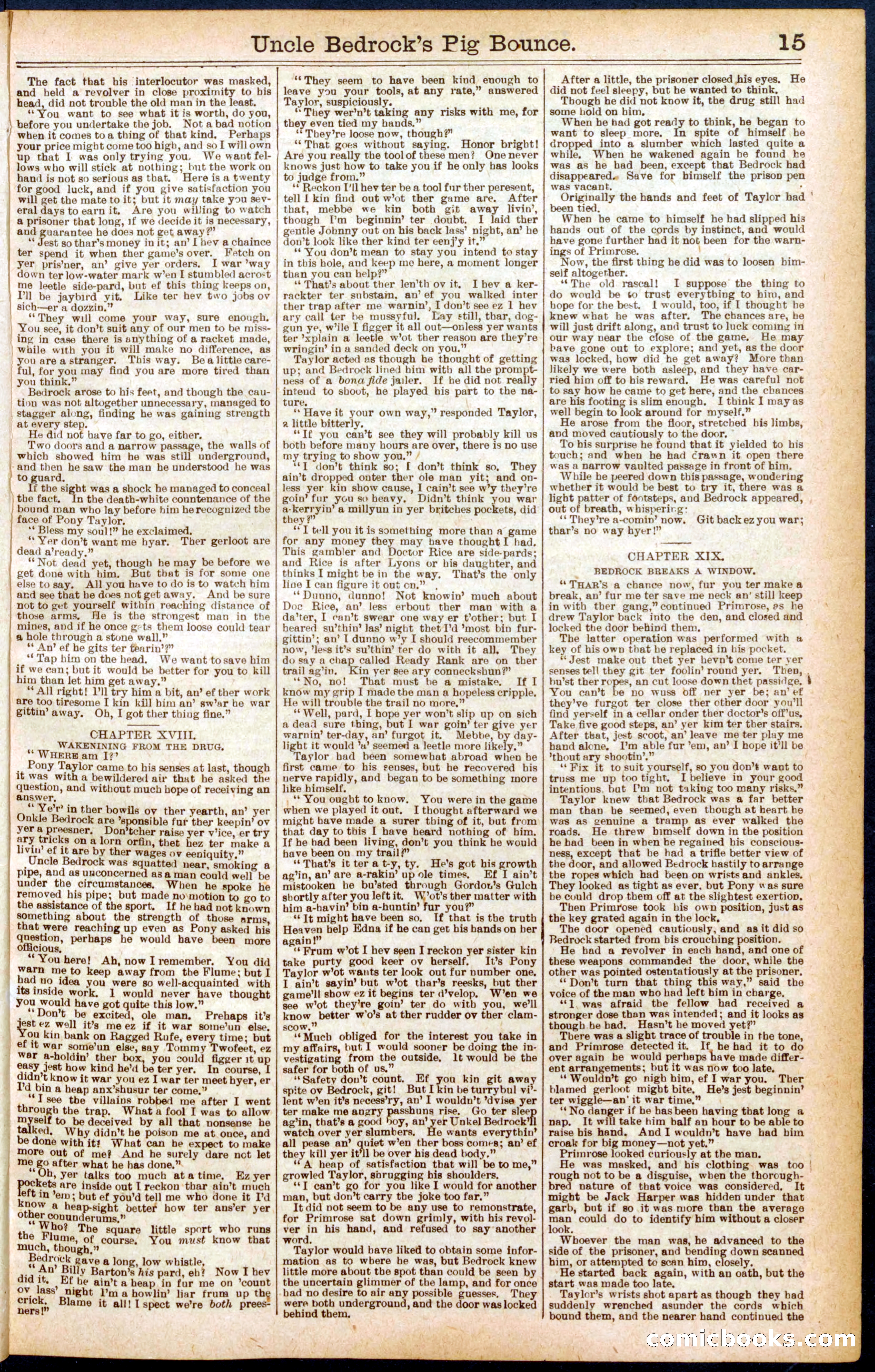 Beadle's Dime Library No. 718 — page 15 of 32