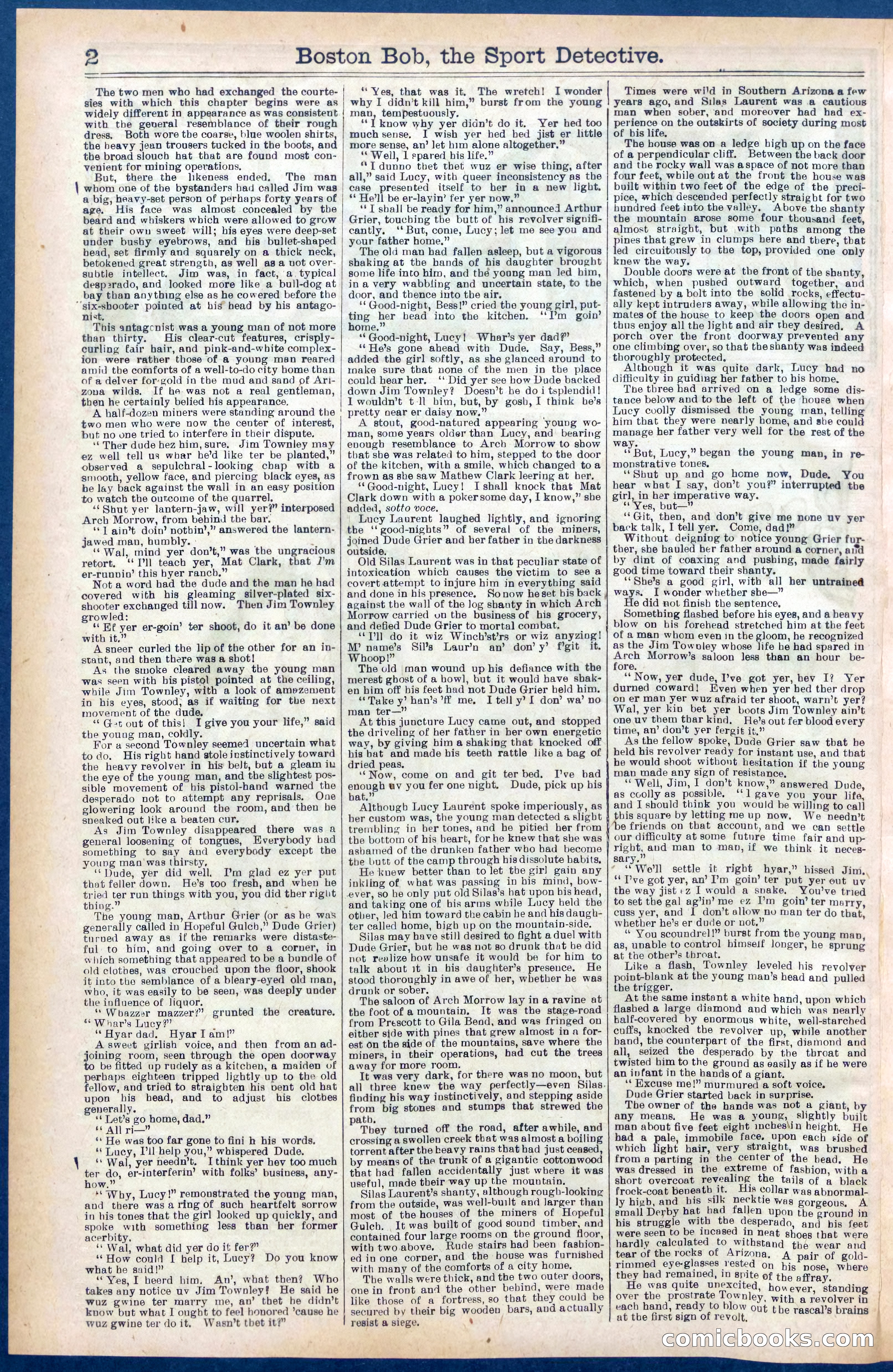 Beadle's Dime Library No. 719 — page 2 of 32