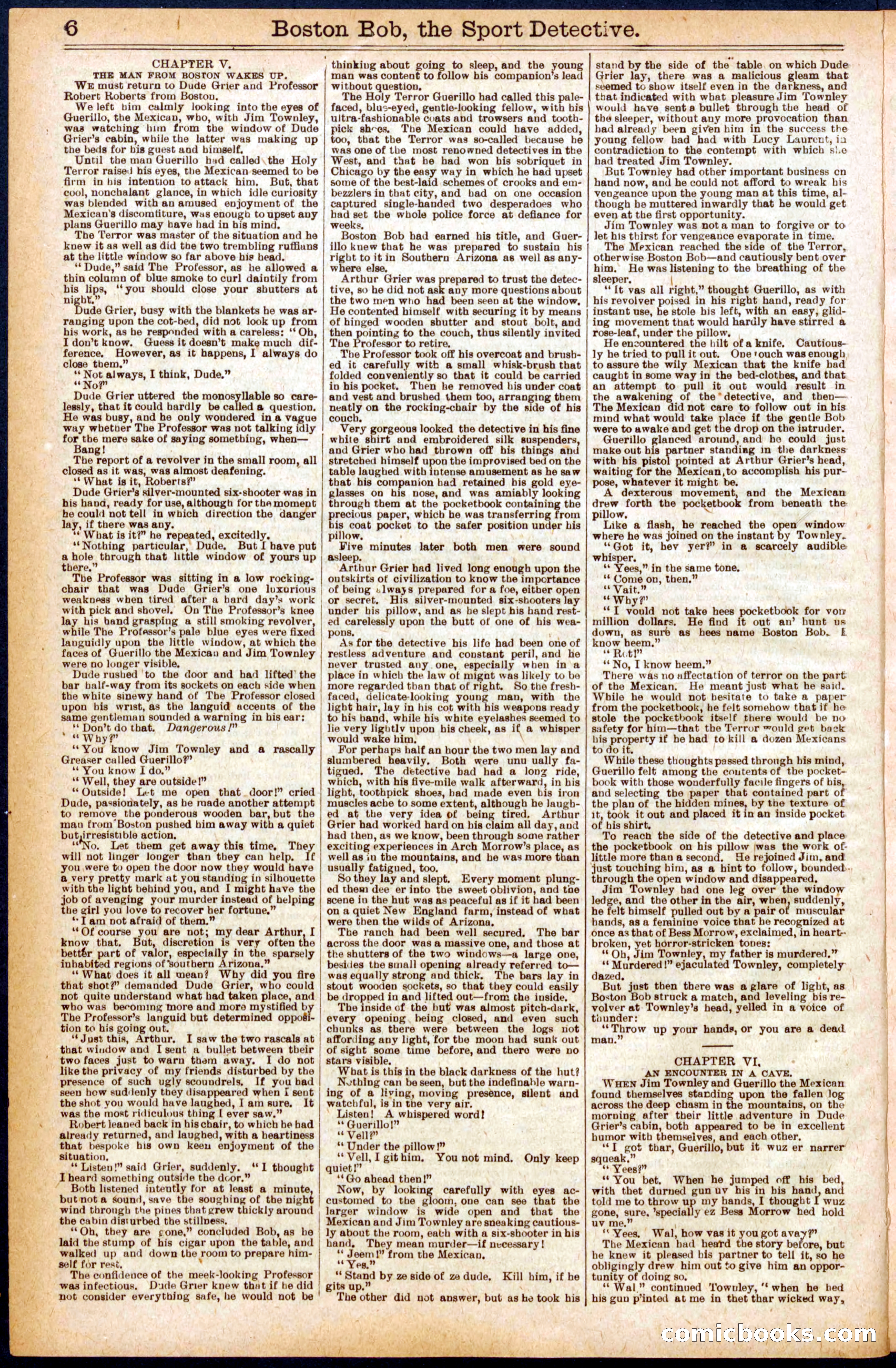 Beadle's Dime Library No. 719 — page 6 of 32