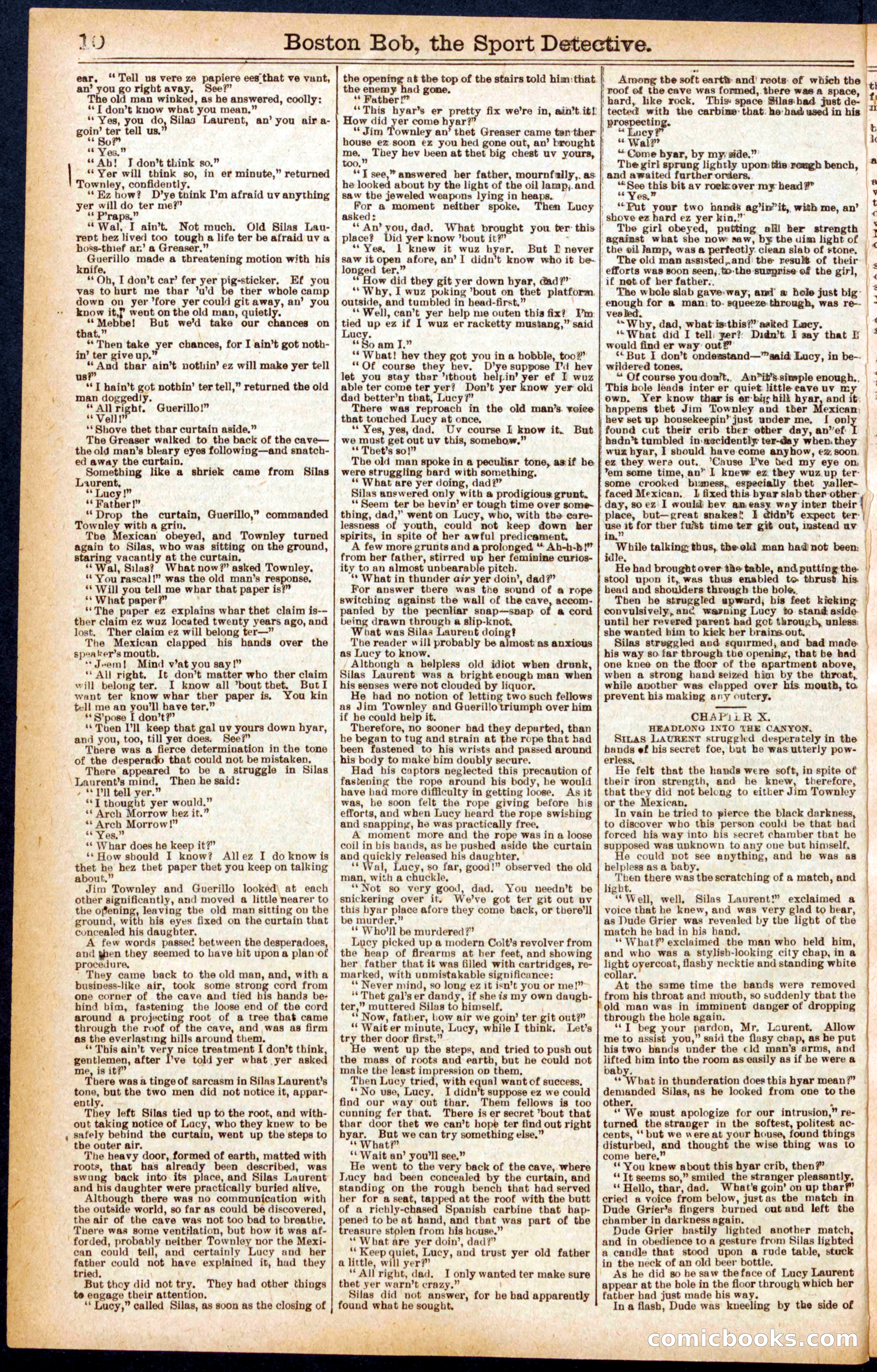 Beadle's Dime Library No. 719 — page 10 of 32