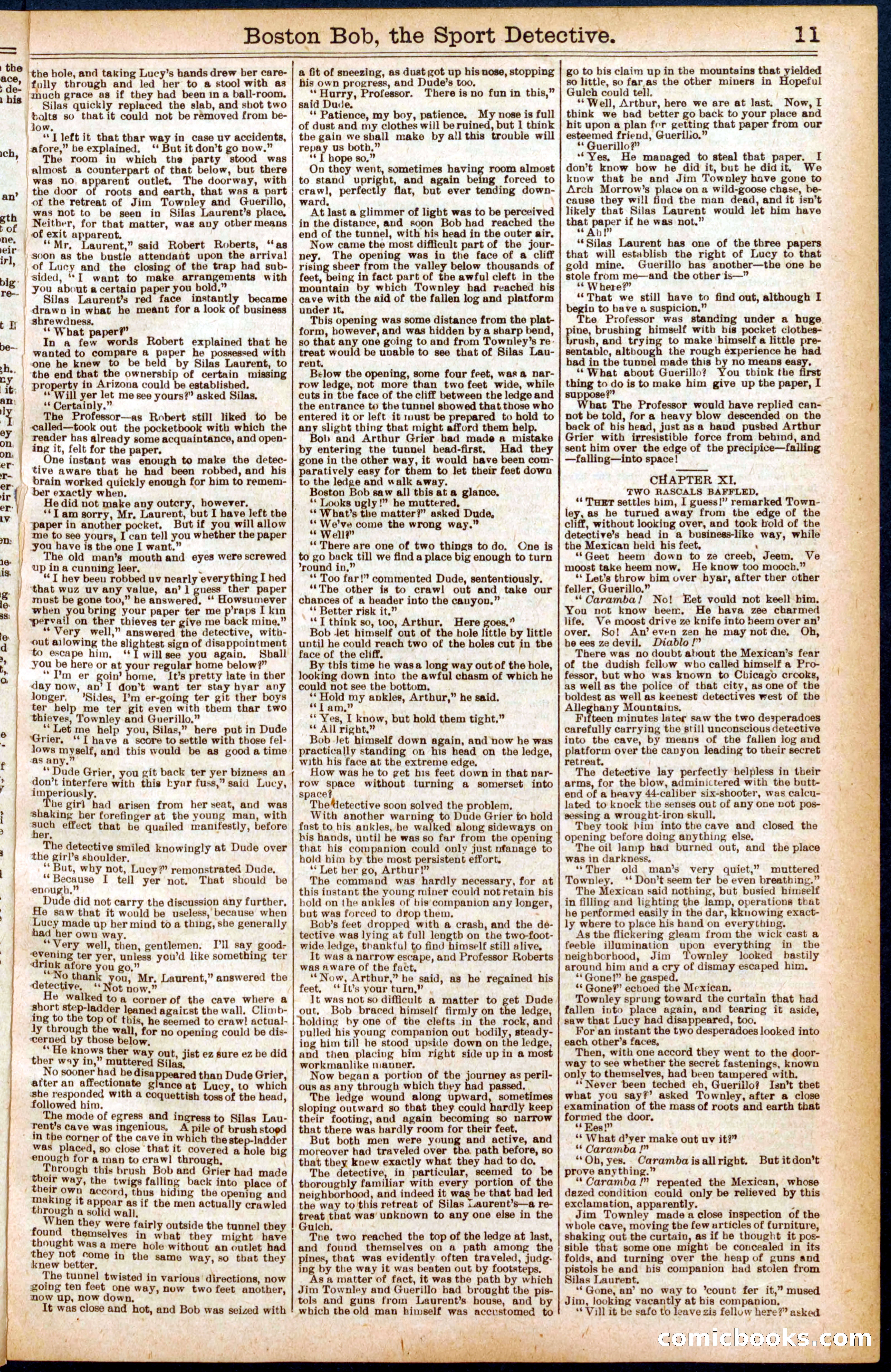 Beadle's Dime Library No. 719 — page 11 of 32