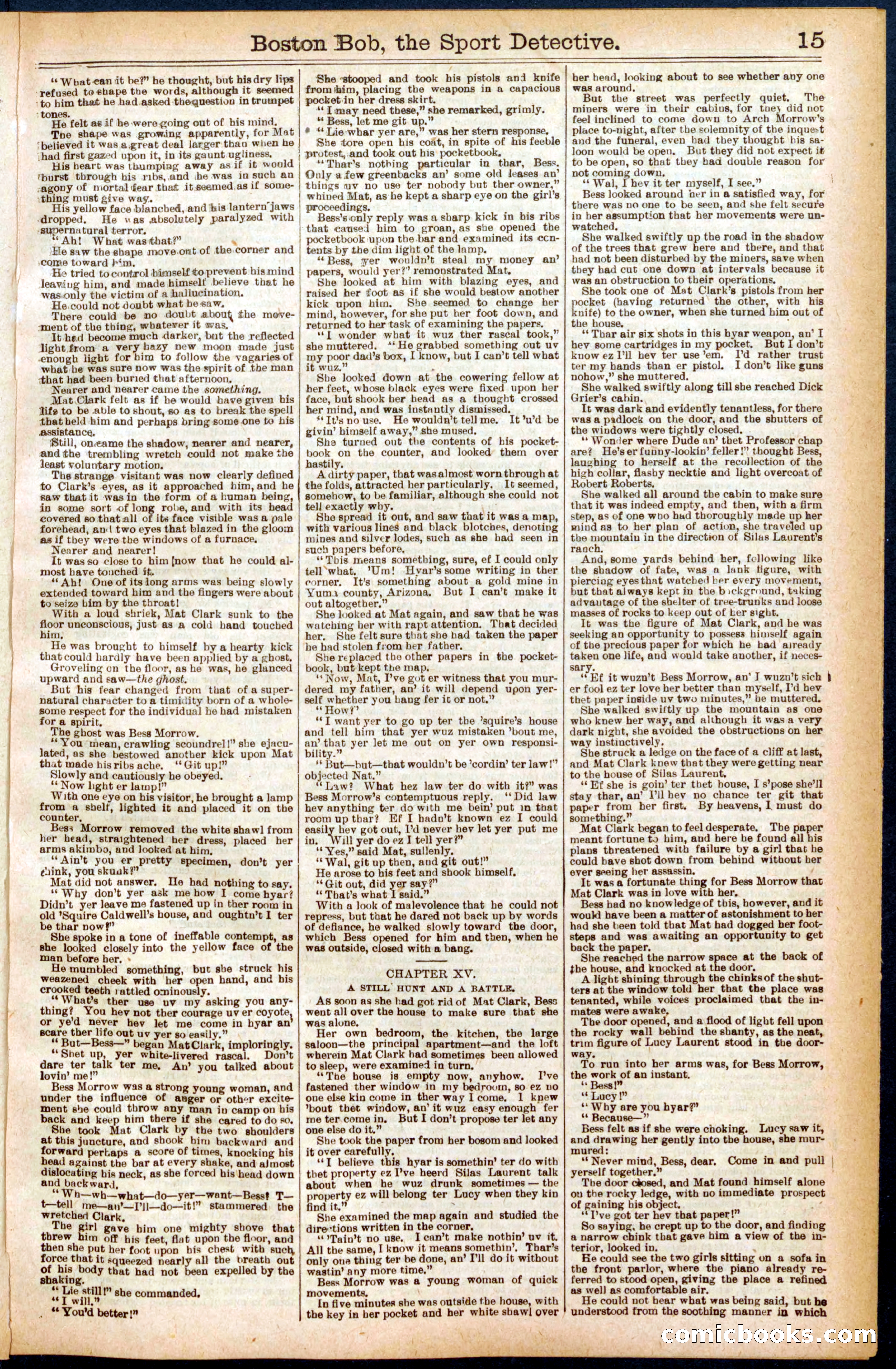 Beadle's Dime Library No. 719 — page 15 of 32
