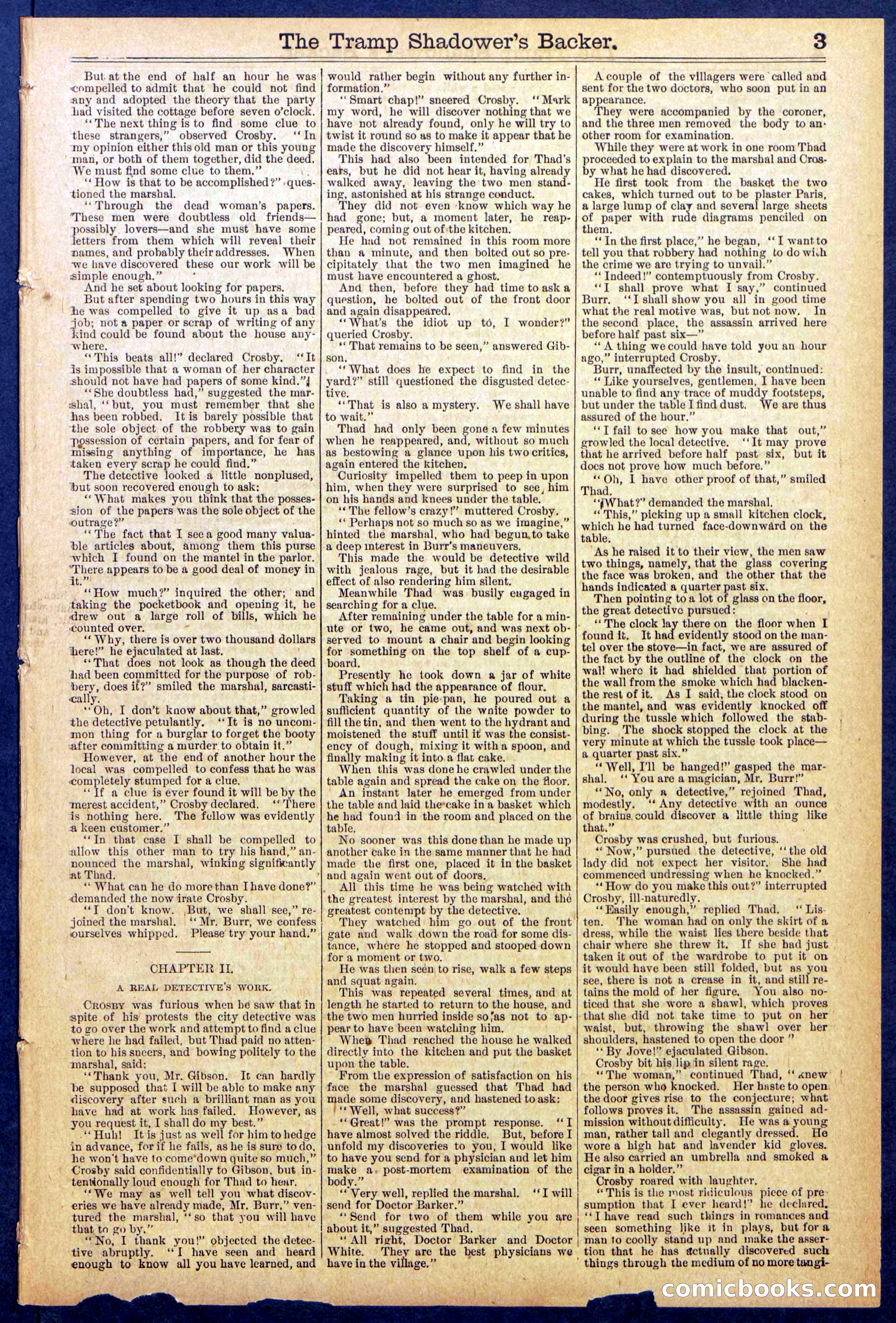 The Tramp Shadower's Backer — page 3 of 32